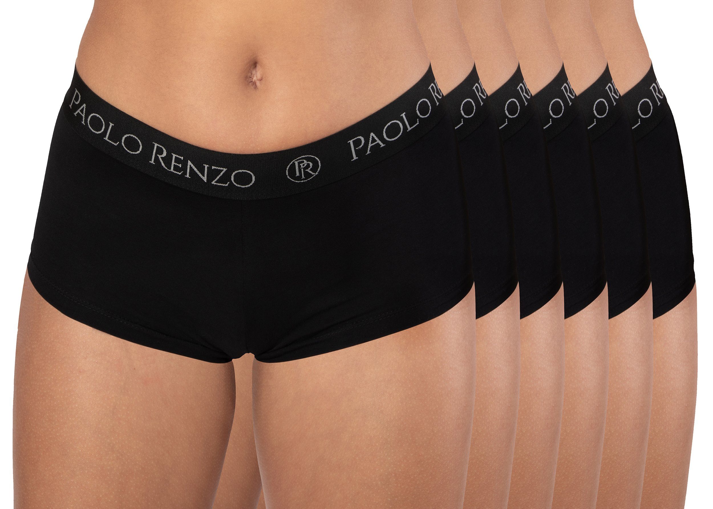 Paolo Renzo Panty Sports-Collection Atmungsaktive & Hautsympatische Damen Panty (6-St) Sport Panty aus hochwertiger Baumwolle