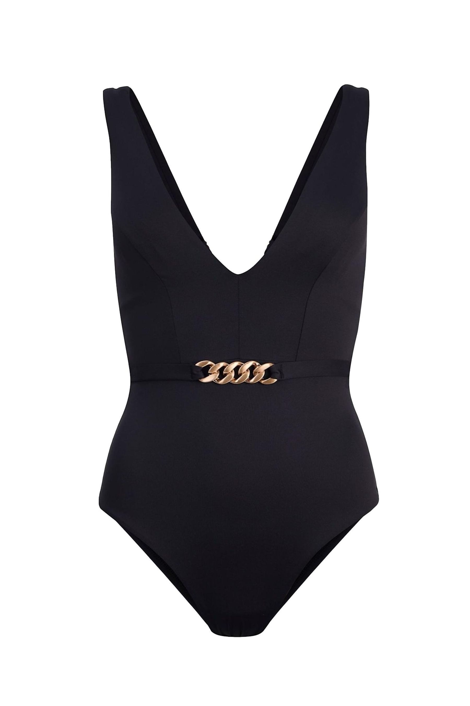 Mint Velvet Badeanzug Mint Velvet bauchformender Badeanzug mit Gürtel (1-St günstig online kaufen