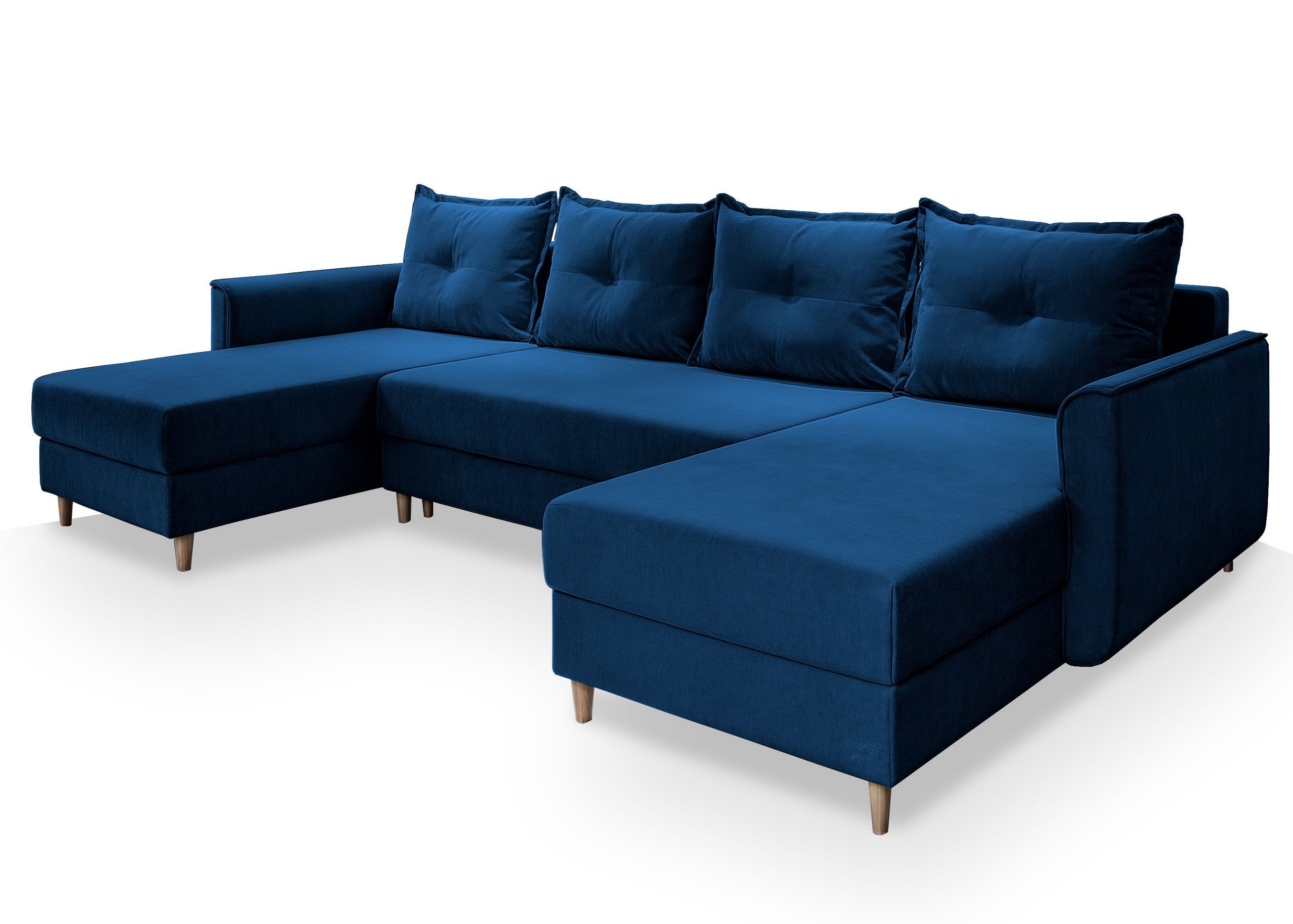 Masseno Ecksofa VERNI mit Schlaffunktion U-Form, günstig online kaufen