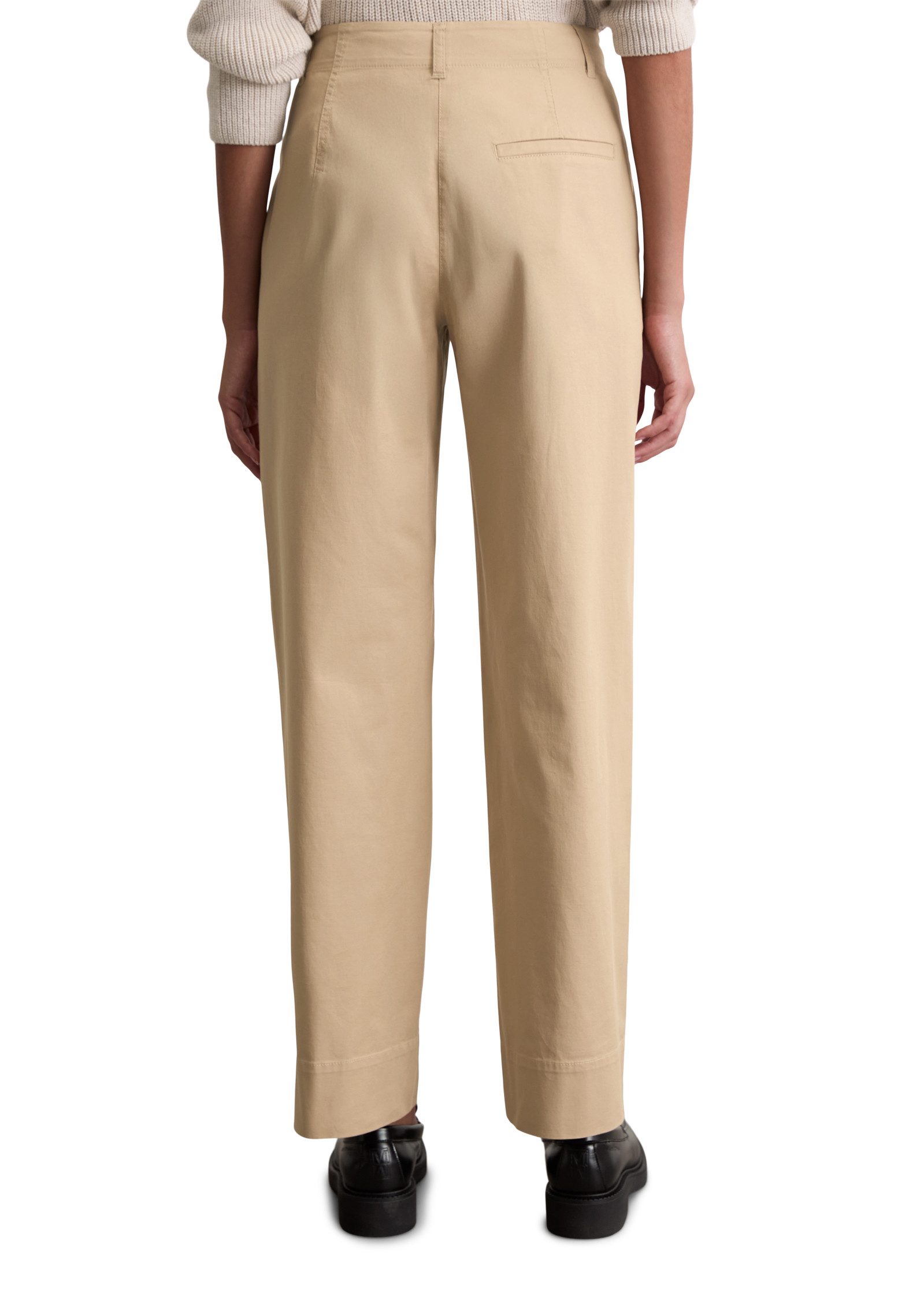 Marc O'Polo Chinohose Lande weit, aus stretchigem Organic Cotton-Twill günstig online kaufen