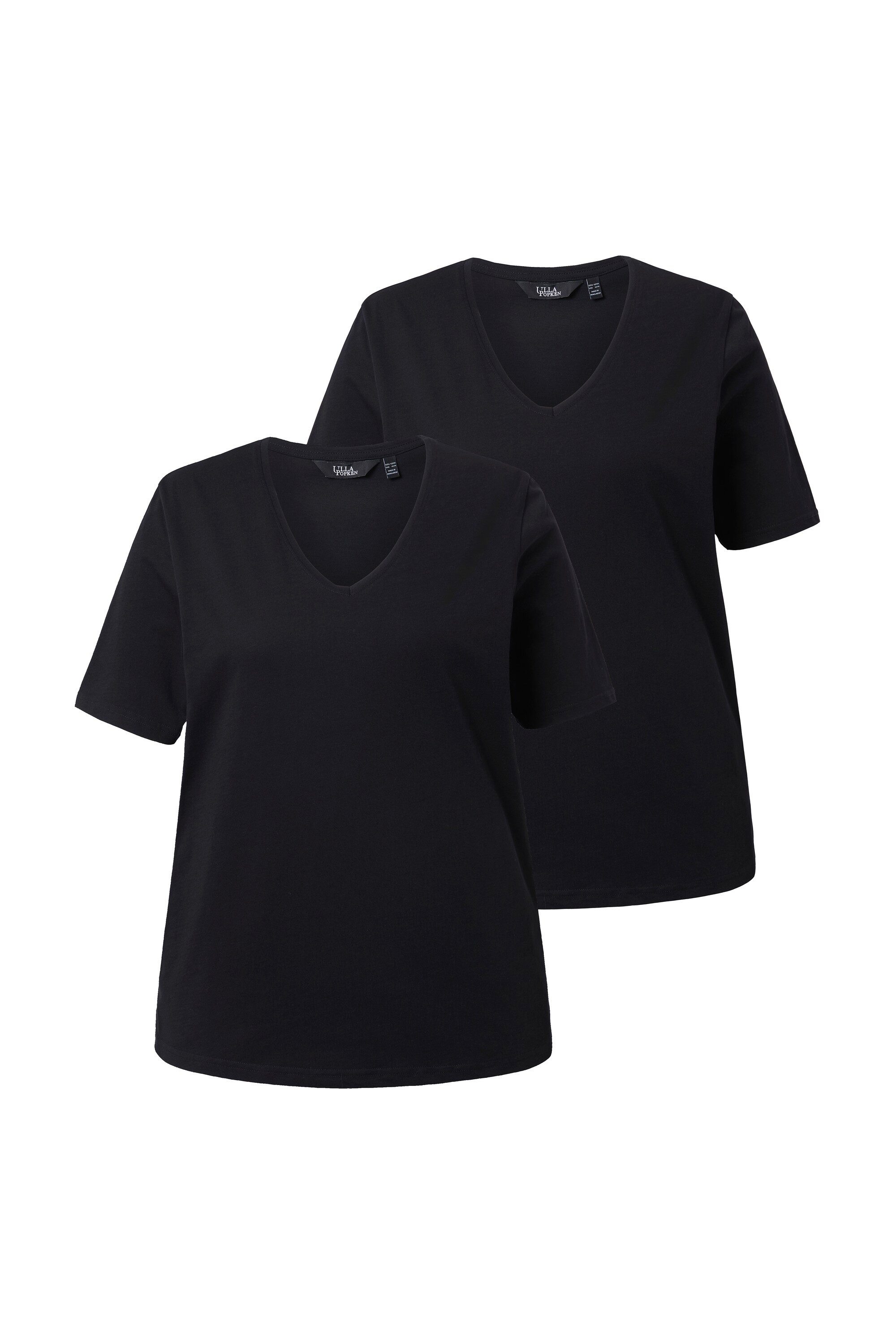 T-Shirt T-Shirt Doppelpack V-Ausschnitt Regular Halbarm