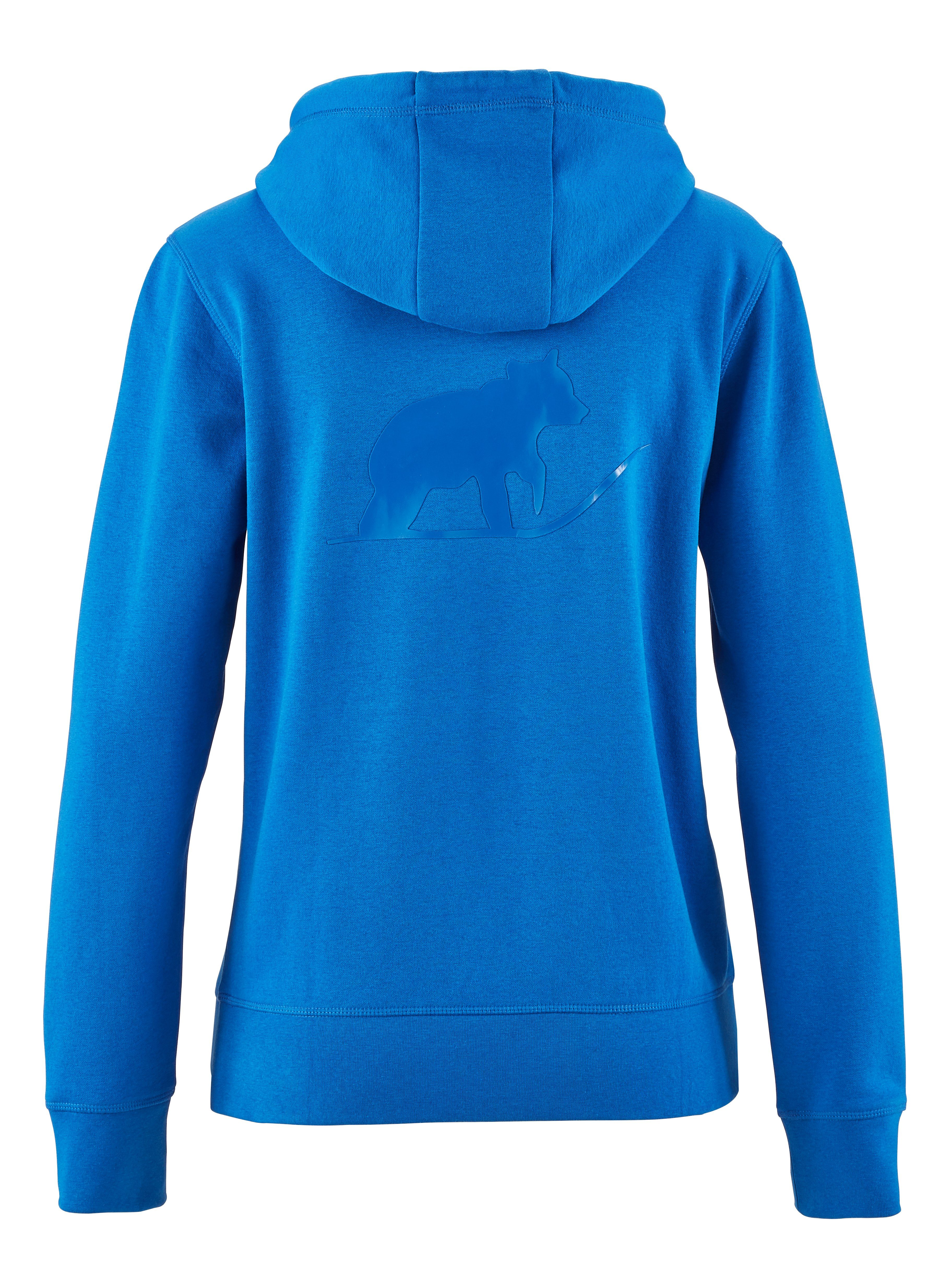 Northern Country Hoodie für Damen, Blue Sweatware, mit Kängurutasche Lapis Weiche