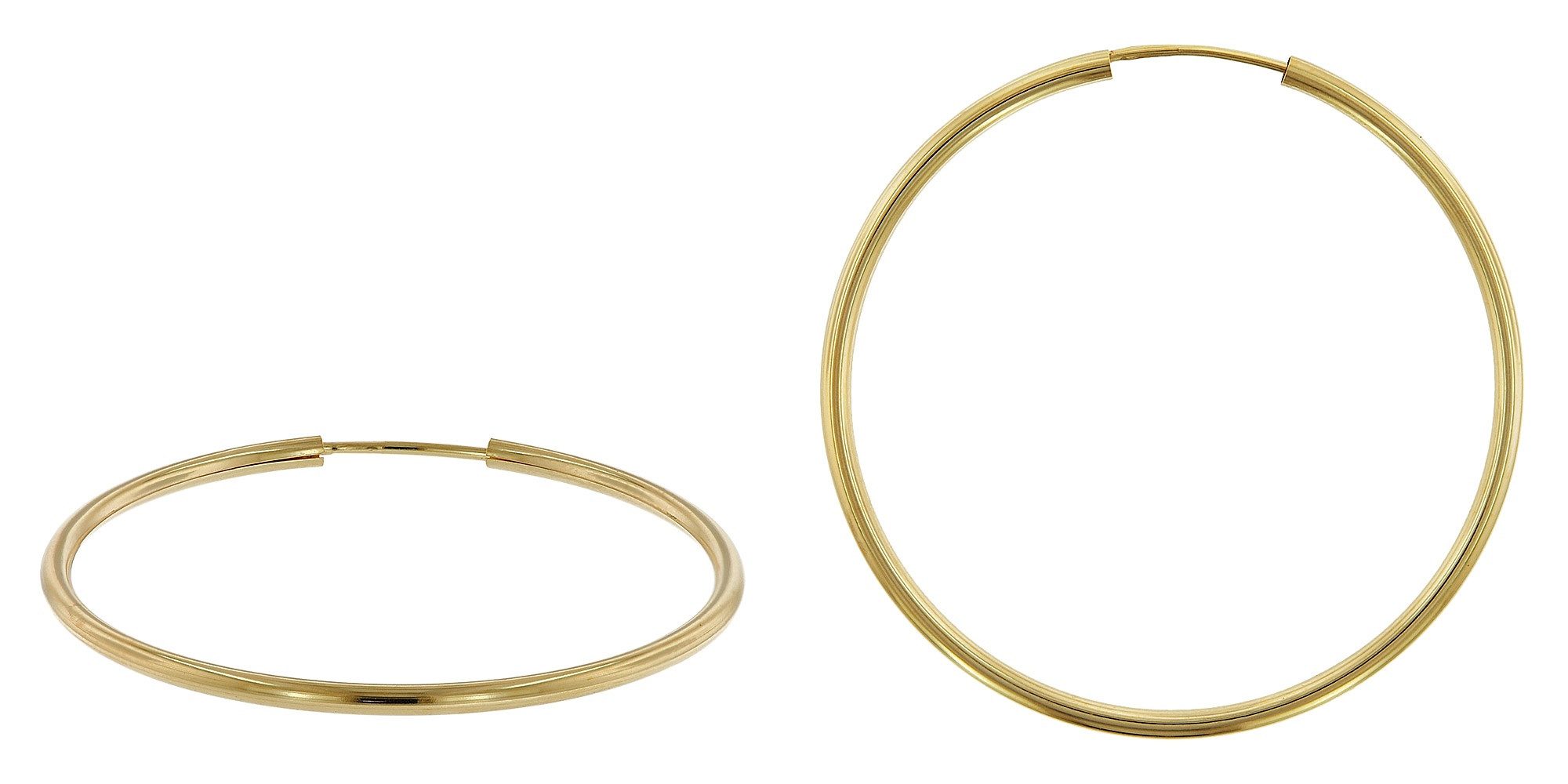 trendor Paar Creolen Gold 333 / günstig online kaufen