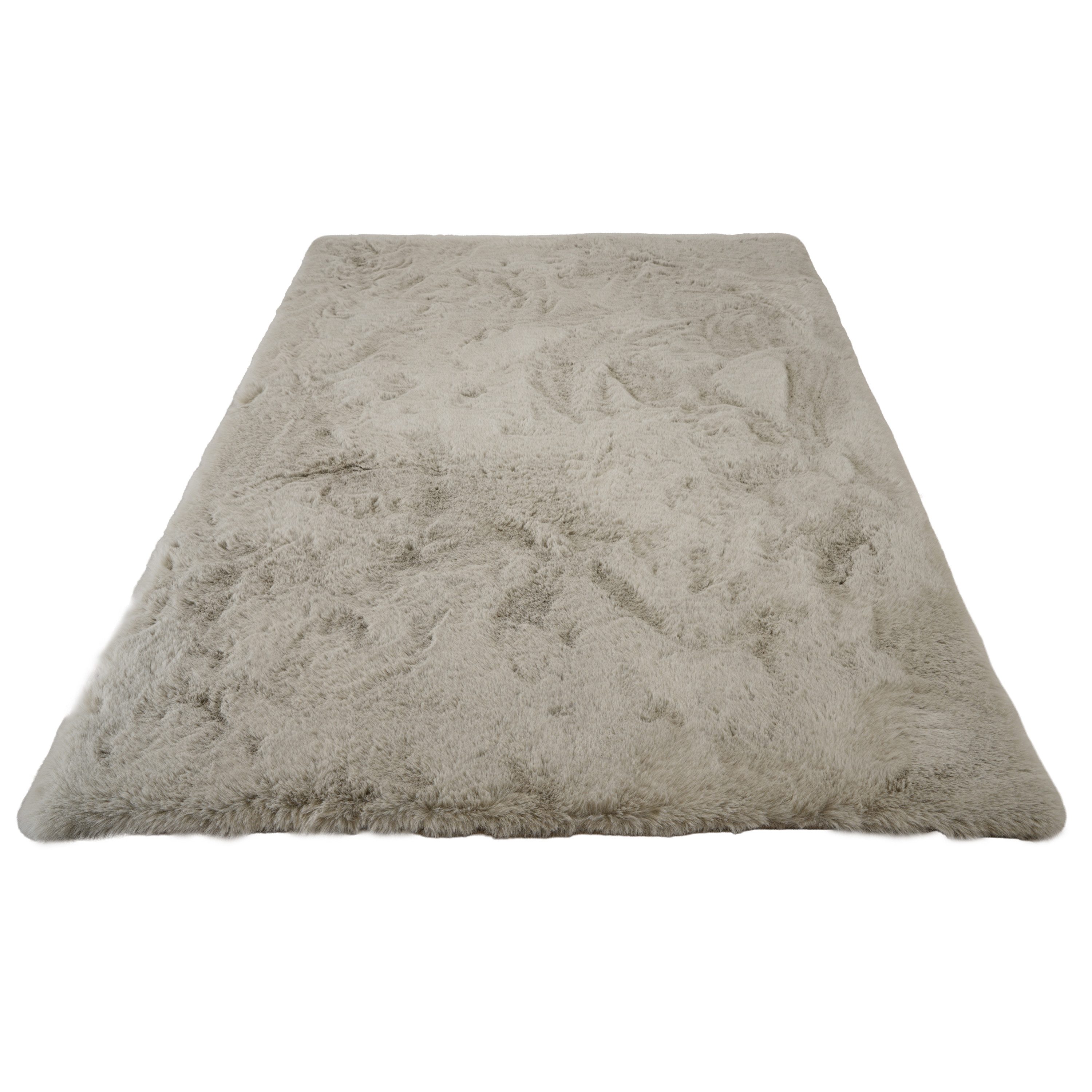 Consilio Concept Fellteppich Teppich Hasenfell Imitat HEAVEN Fell Hochflor günstig online kaufen