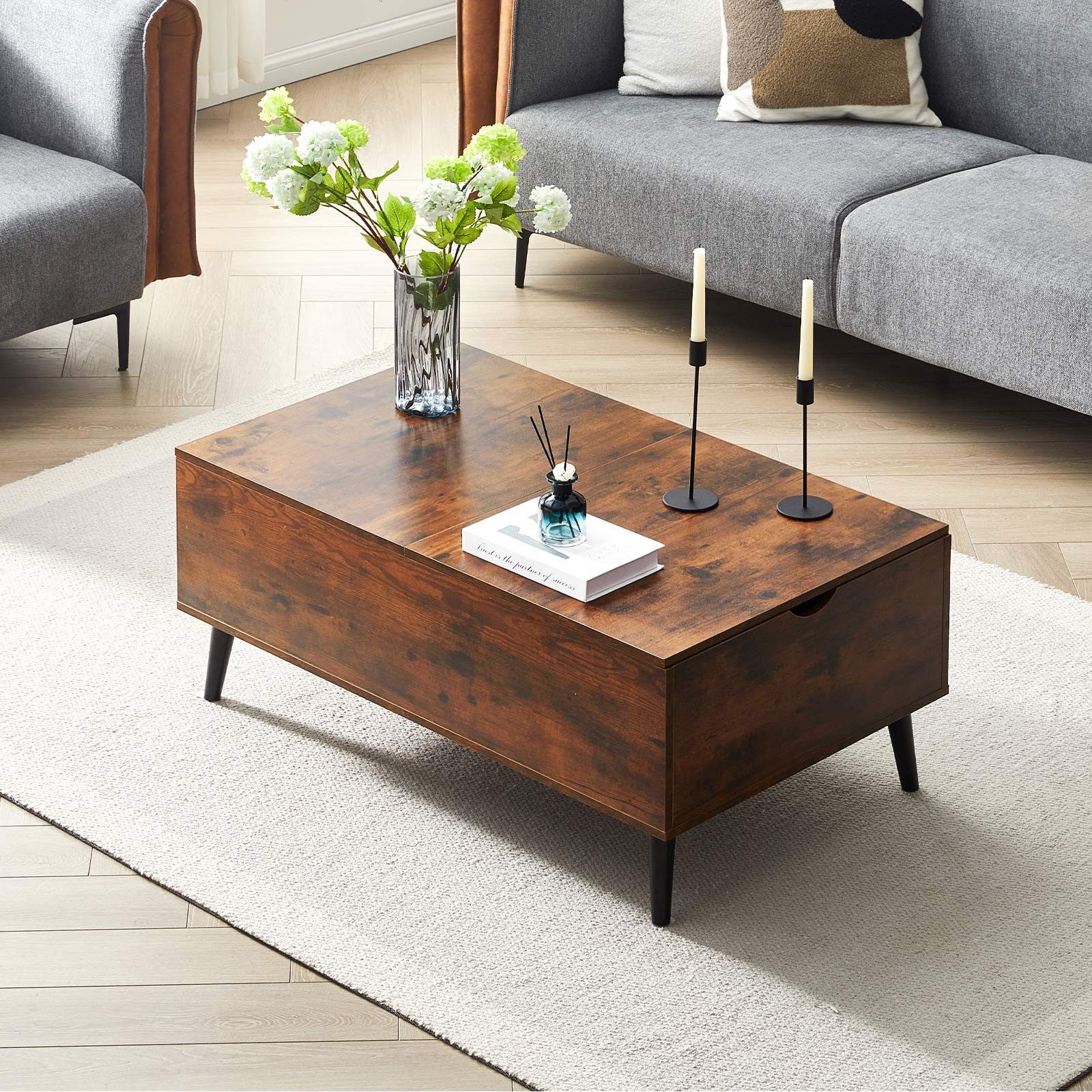 Ofcasa Couchtisch Sofatisch höhenverstellbarer (1 Tisch), günstig online kaufen