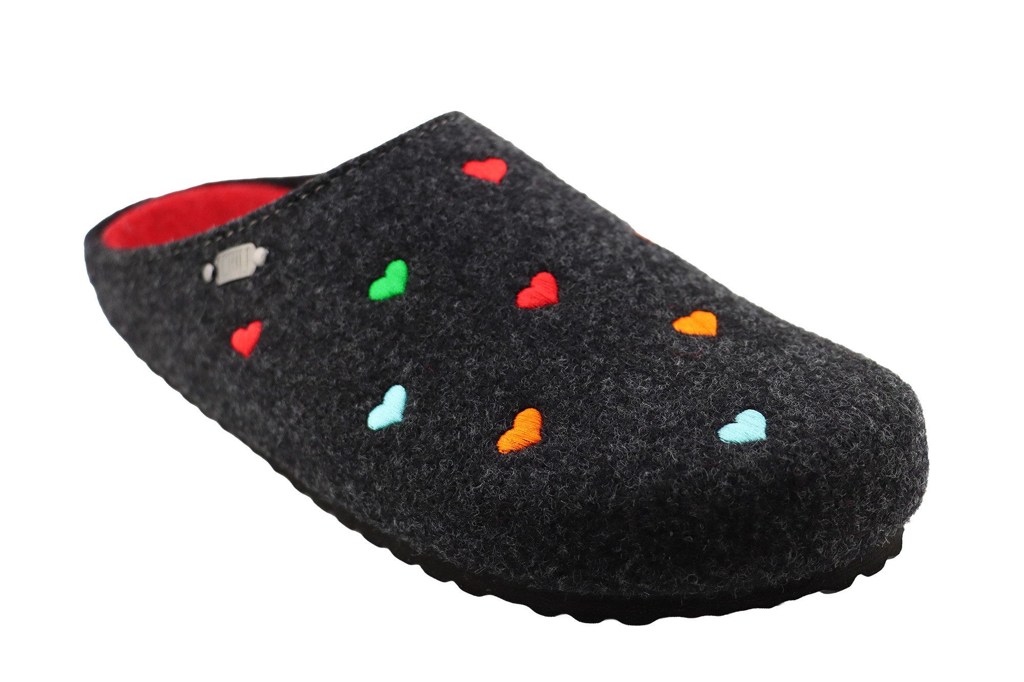 SUPERSOFT Tiefußbett Filz Hausschuh
