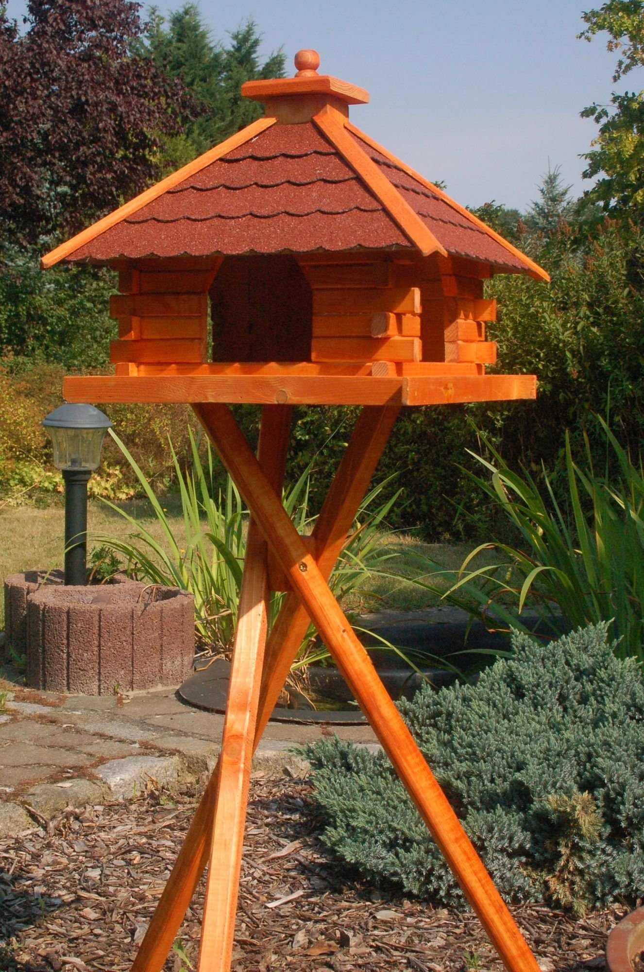 DSH DEKO SHOP HANNUSCH Vogelhaus XXL Futterhaus Vogelhaus mit