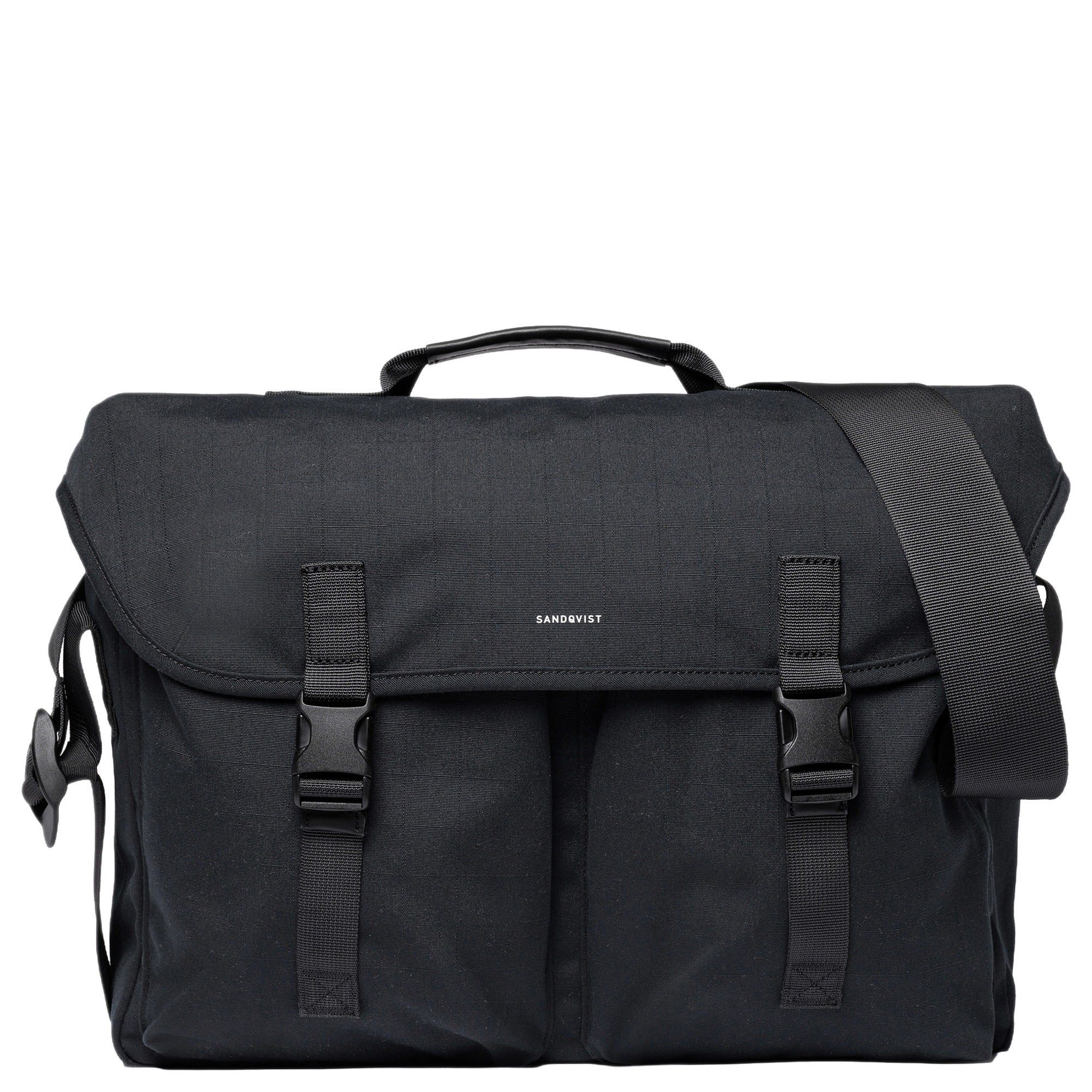 Sandqvist Umhängetasche Everyday Messenger Bag - Umhängetasche 40 cm (black)