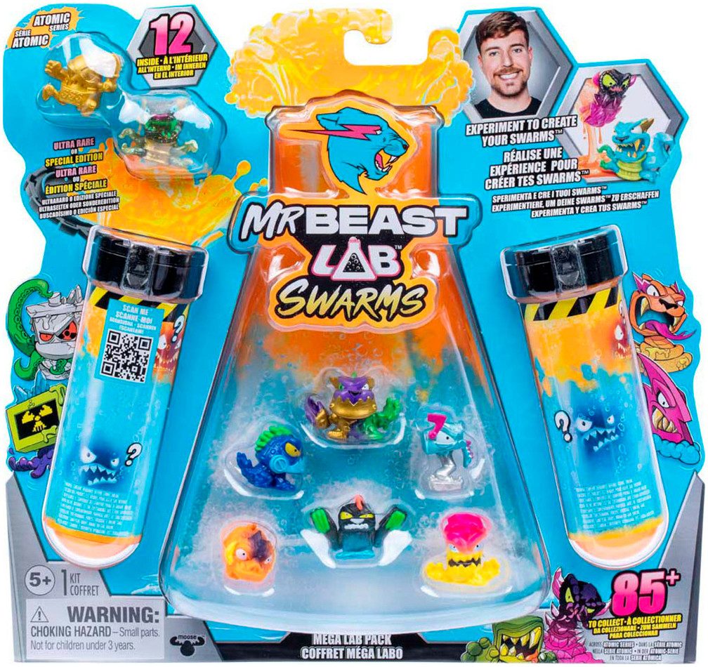 Moose Spielfigur MrBeast Lab Swarms Serie 2 - 12er-Pack, sortierte Lieferung