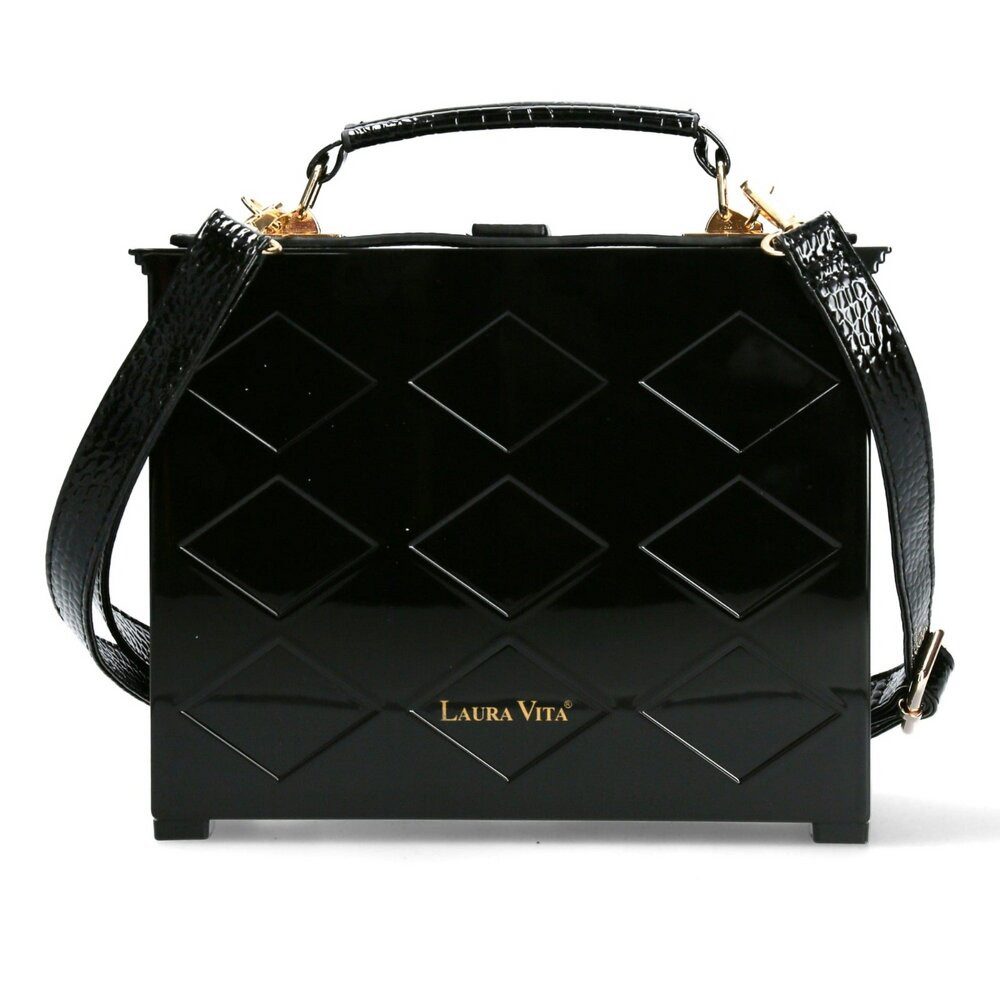 LAURA VITA Handtasche Laura Vita - Handtasche PIANO - Schwarz