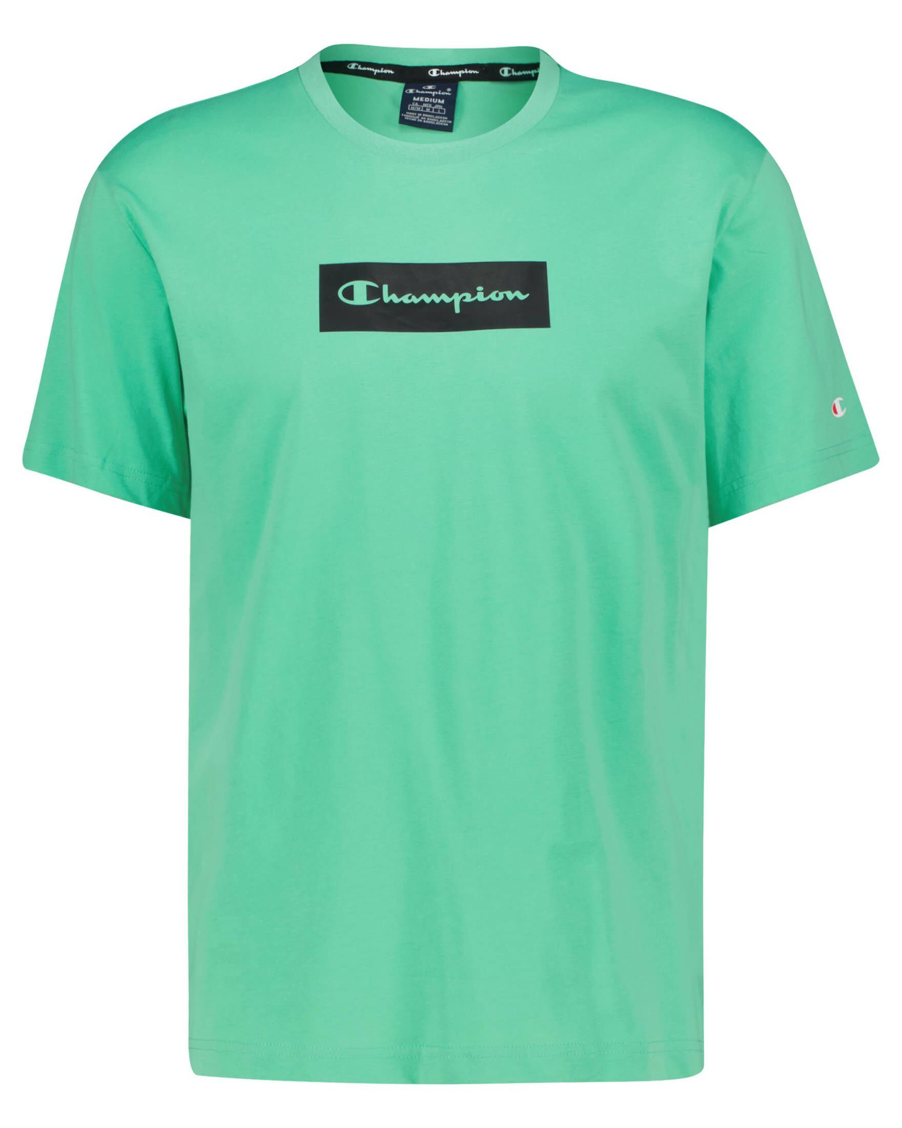 T-Shirt Herren Champion grün (1-tlg) T-Shirt "American Pastels" (400)