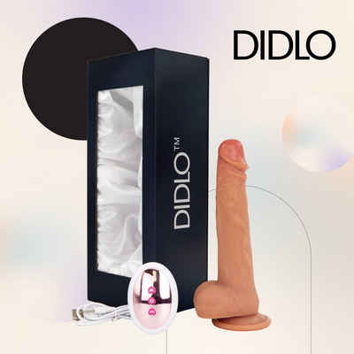 DIDLO Dildo, Dildo mit Stossfunktion I realistischer XXL Dildo für Frauen mit Fernbedienung I Test Note: „SEHR GUT“ I Vibrator mit Stoßfunktion