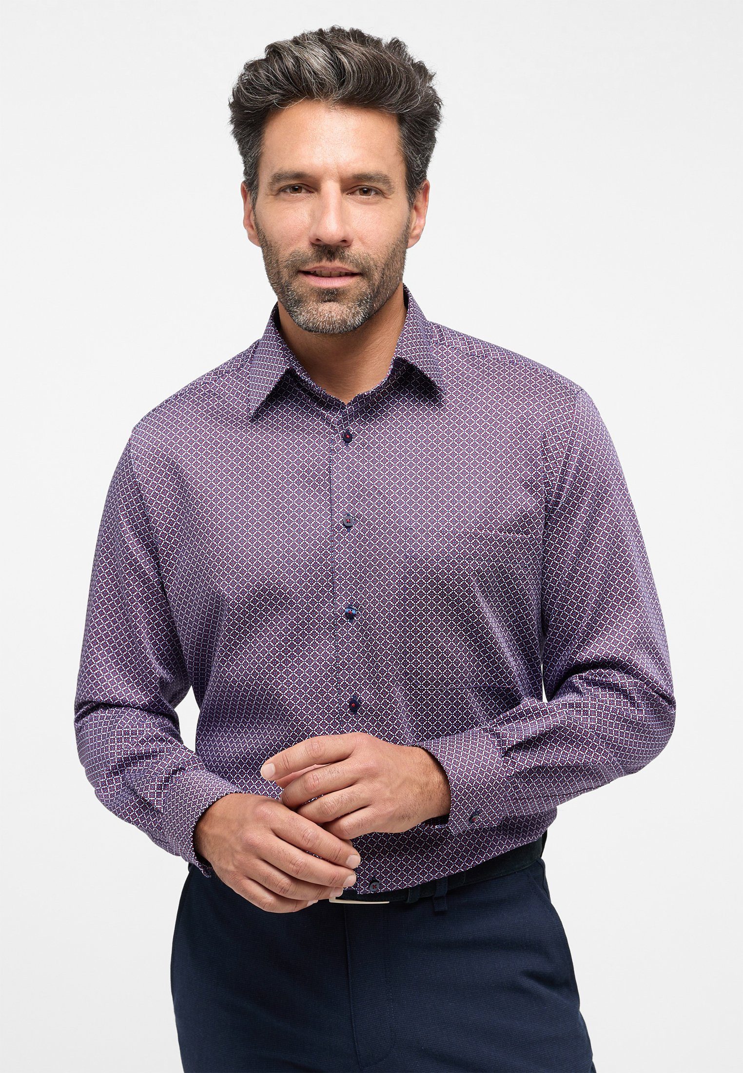 Eterna Langarmhemd COMFORT FIT günstig online kaufen