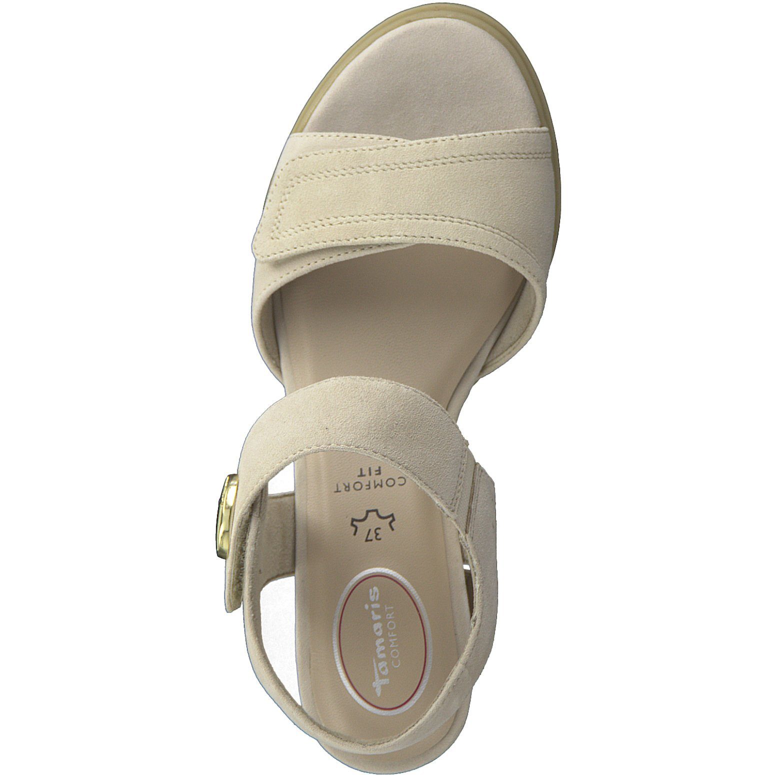 8-88313-20-400 COMFORT beige Tamaris Tamaris Damen Sandalette FIT Sandale