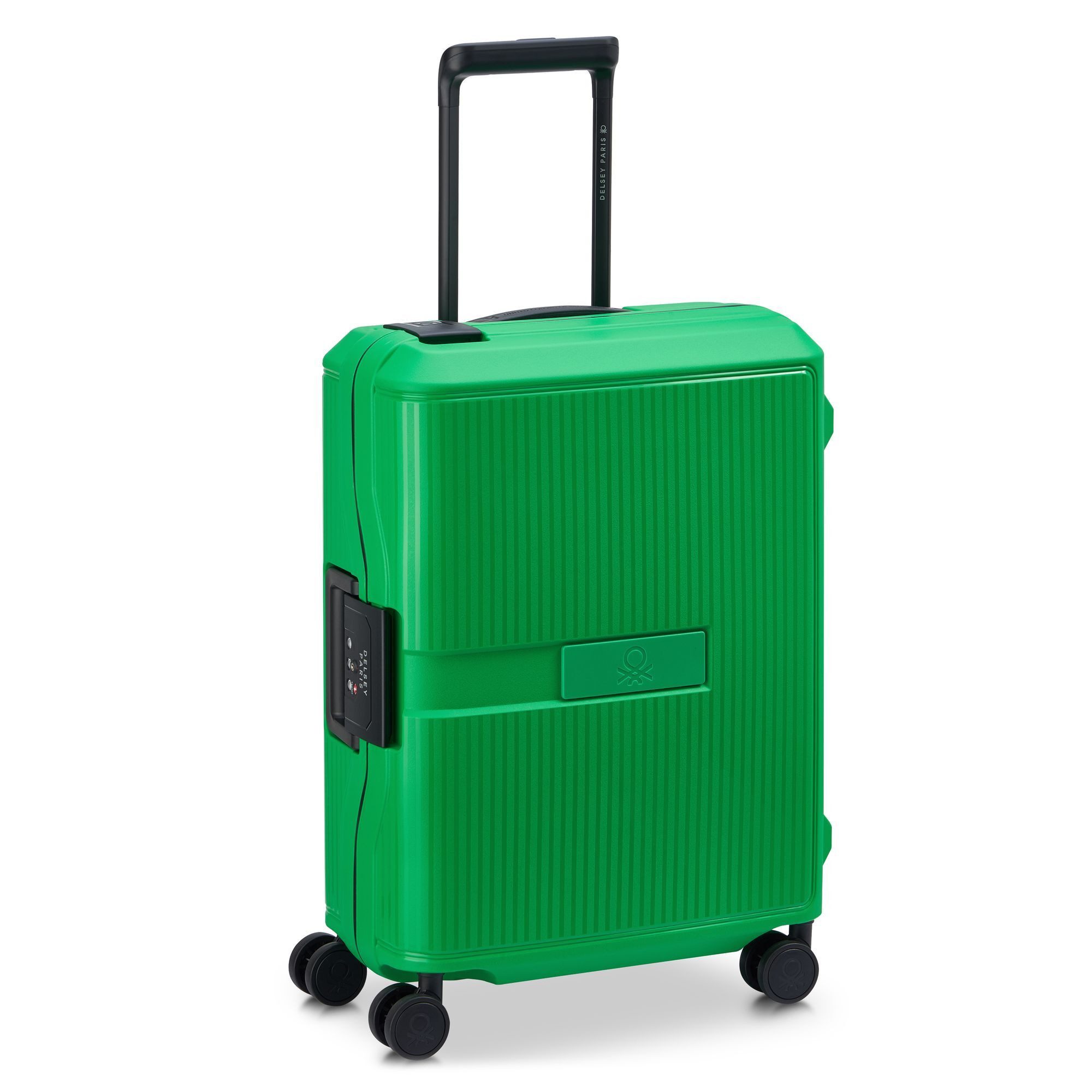 Delsey Paris Handgepäck-Trolley Delsey Paris x United Colors of Benetton, 4 Rollen, ABS