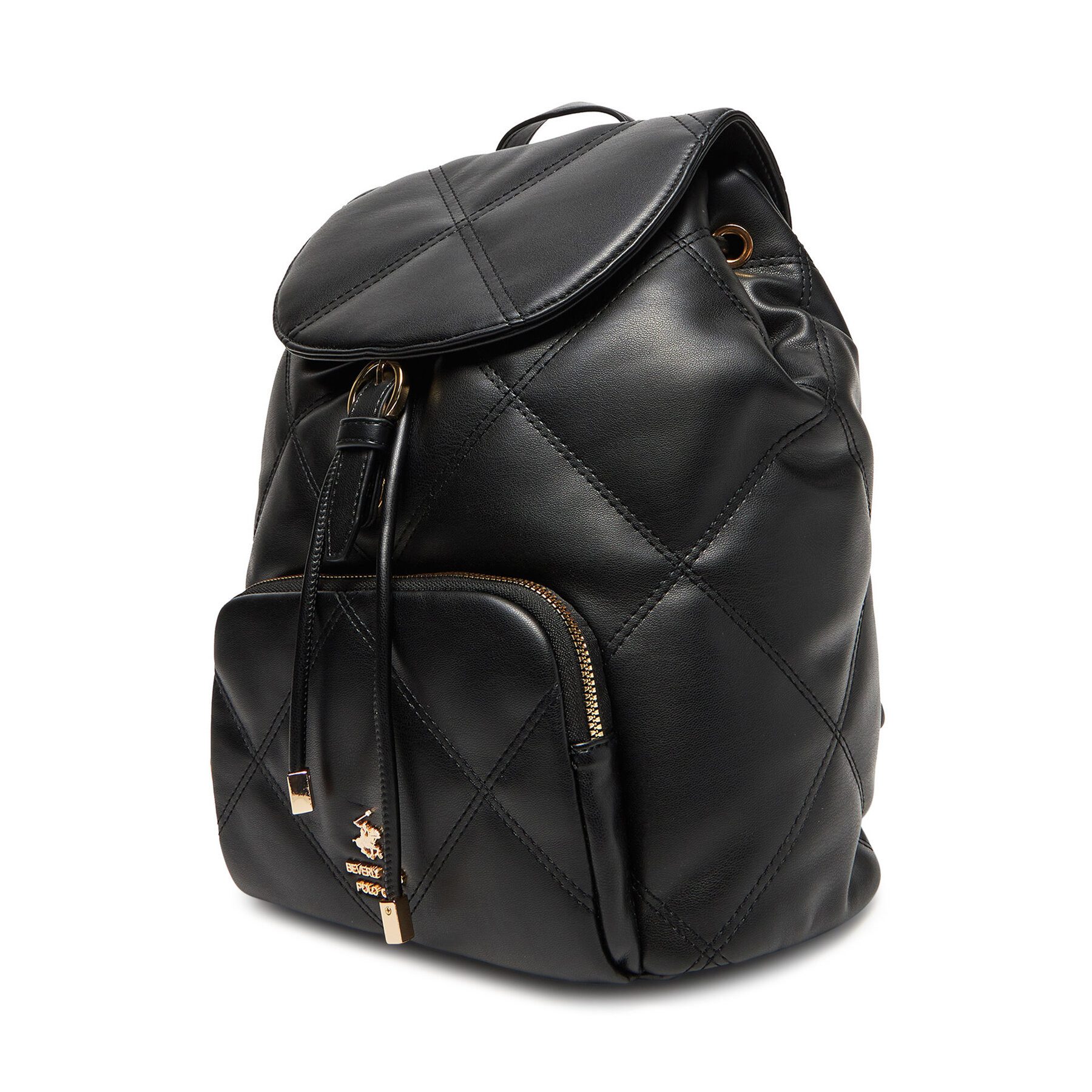 BEVERLY HILLS POLO CLUB Freizeitrucksack Beverly Hills Polo Club Frauen-Rucksack Schwarzer CEO - BHPC-C-009-08
