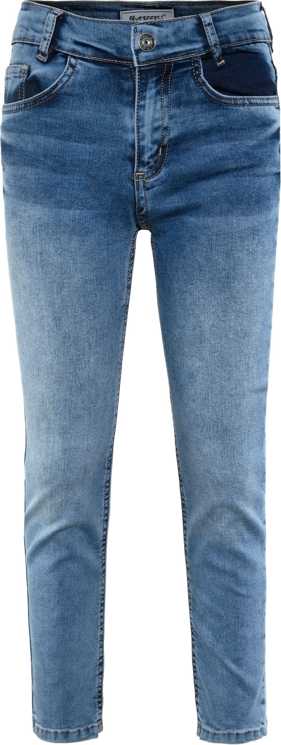 BLUE EFFECT Slim-fit-Jeans Straight fit high waist slim Jeans