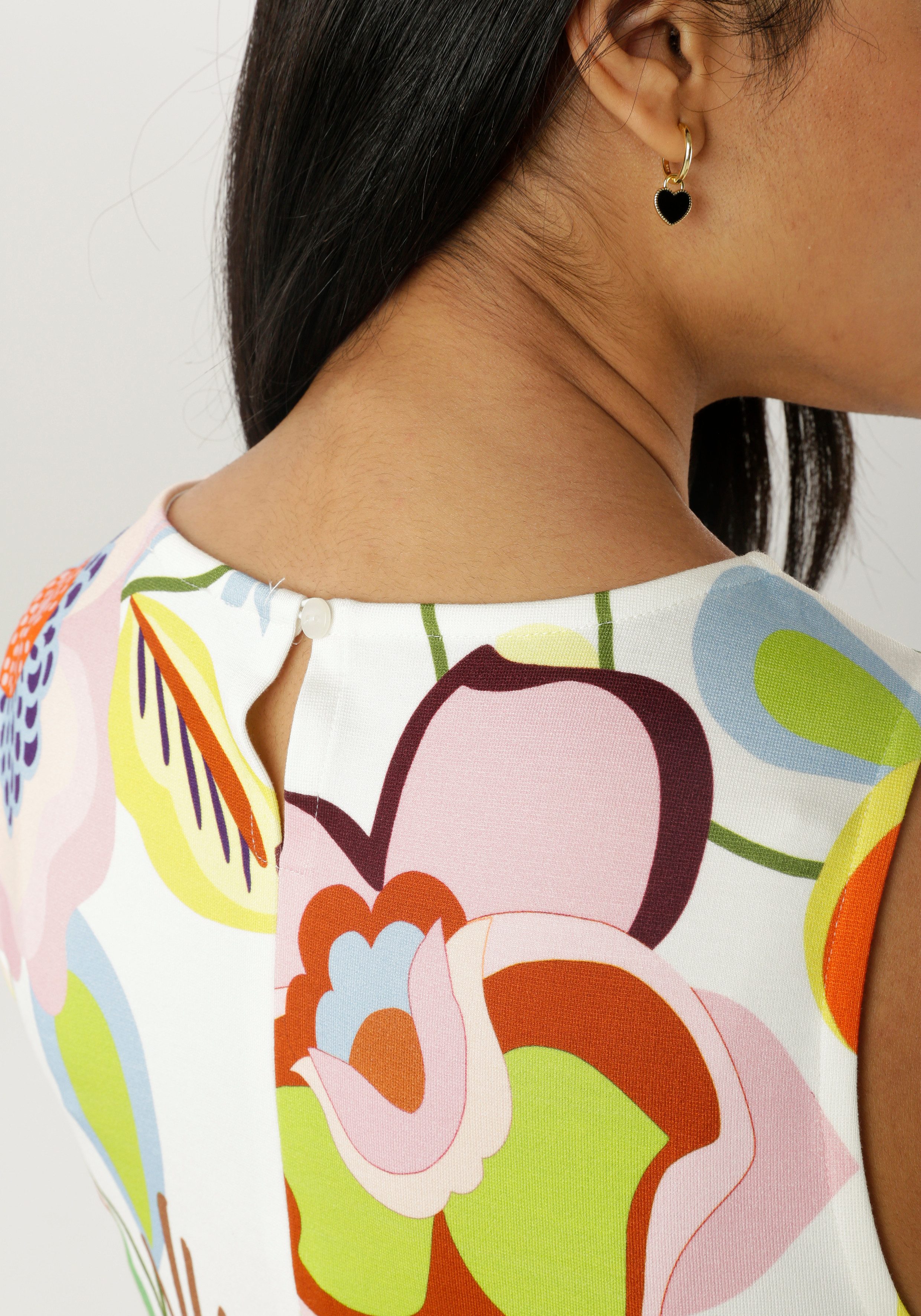 Aniston SELECTED Sommerkleid mit modischen, floralem Druck