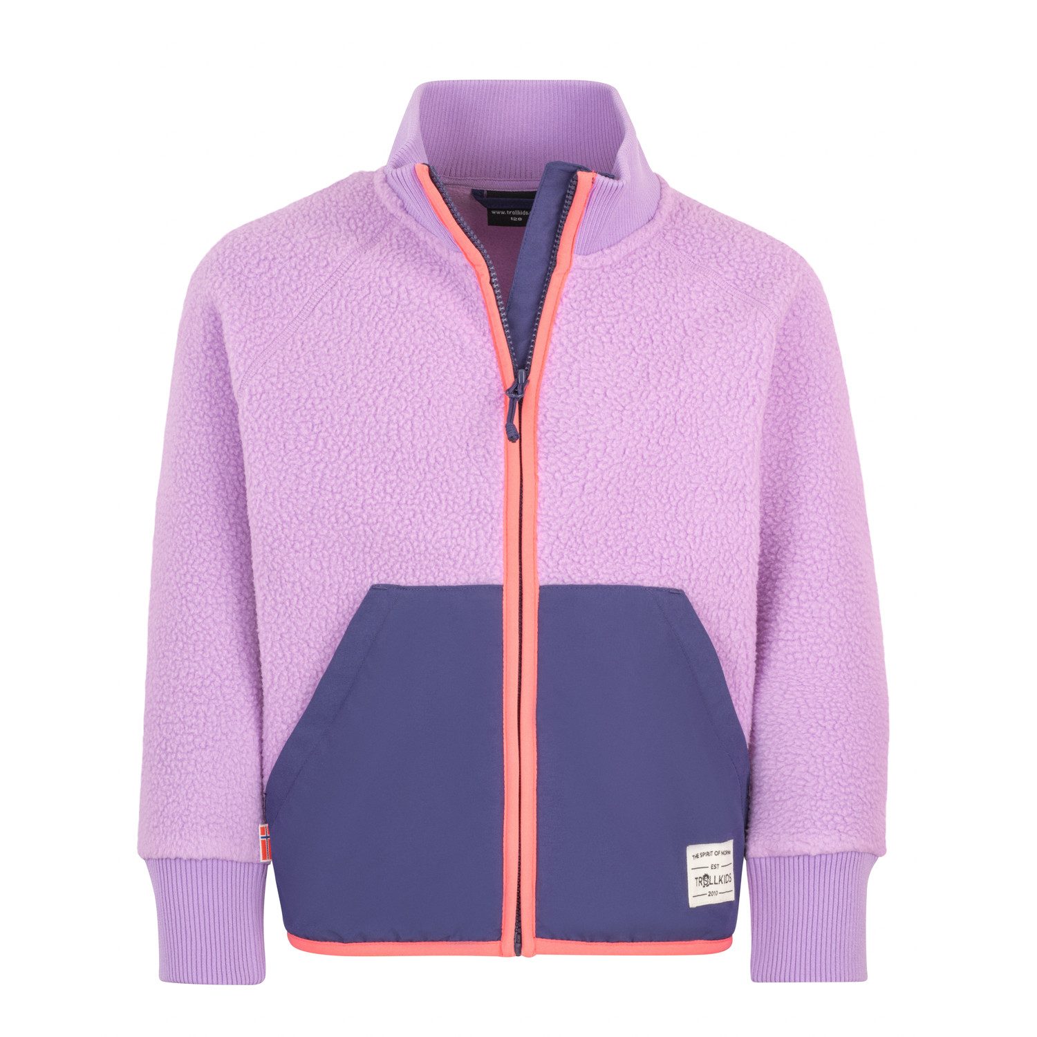 TROLLKIDS Fleecejacke Vega Warmes Sherpa-Fleece