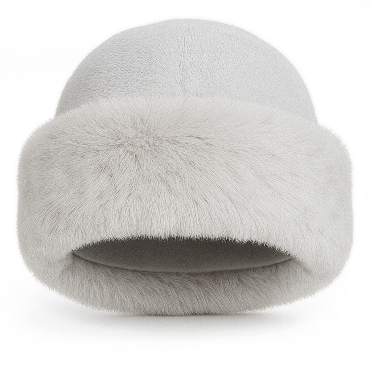 simaranda Fellimitatmützen Damen Mütze 601 Hellgrau günstig online kaufen