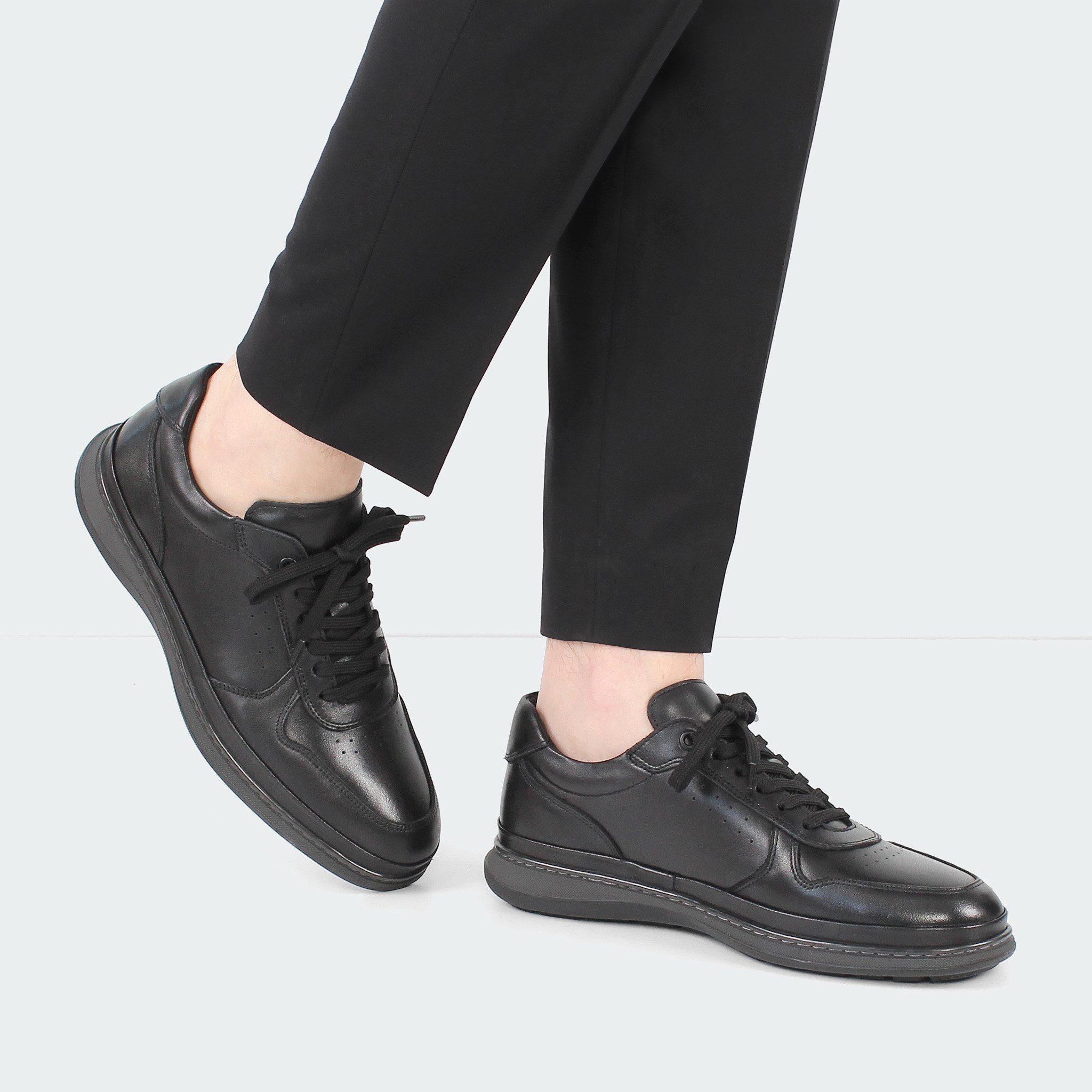 Celal Gültekin 550-4764 Schnürschuh Schwarz, sportlicher günstig online kaufen