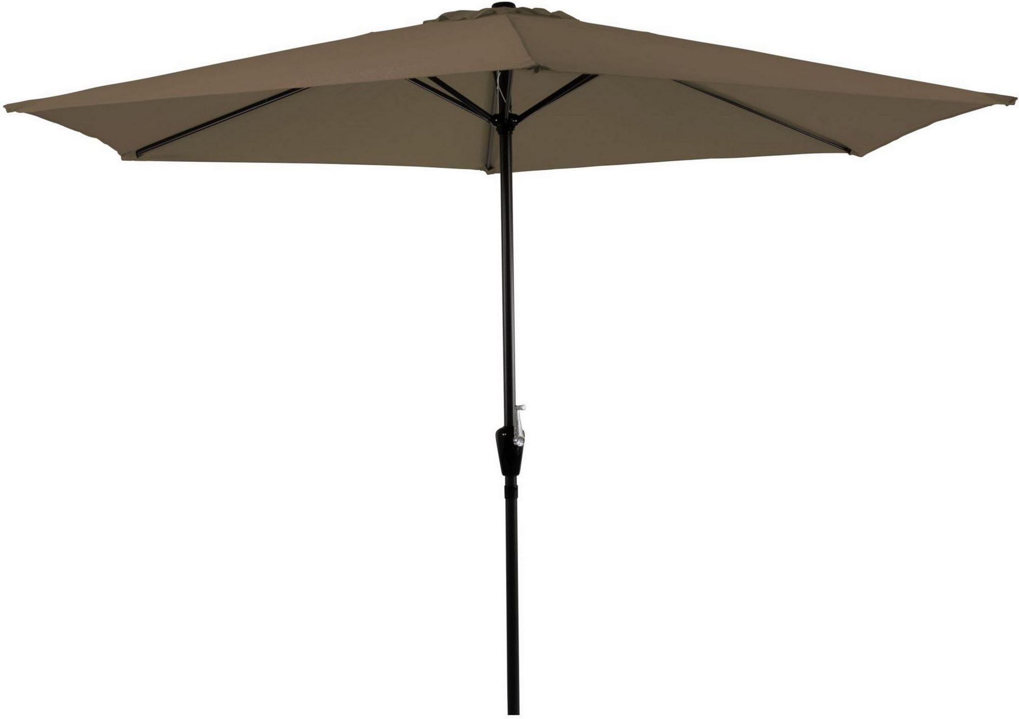 Lesli Living Sonnenschirm Lesli Living Sonnenschirm "Gemini Taupe" Taupe ø300cm
