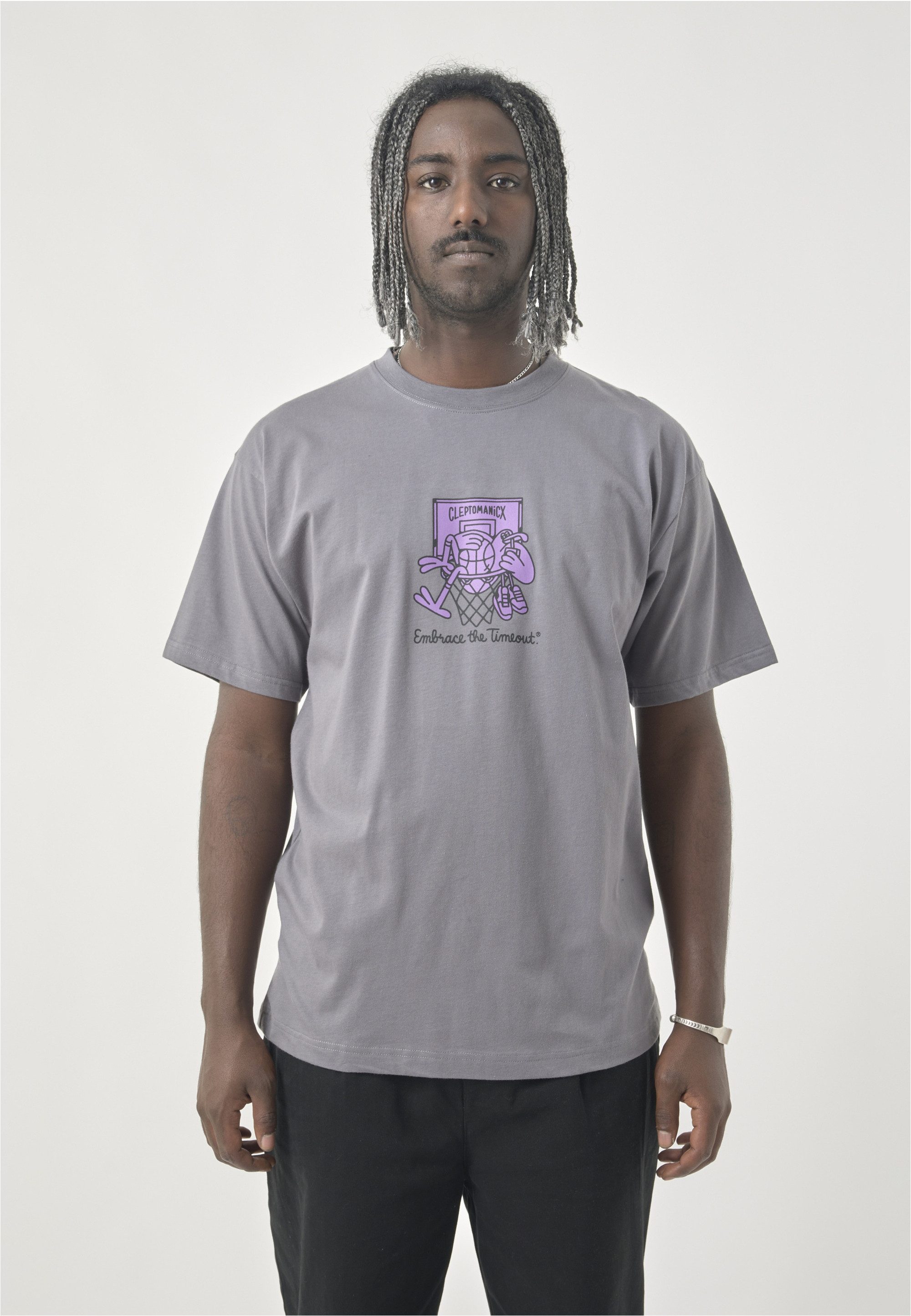 Cleptomanicx T-Shirt Classic Tee Embrace Basket in locker geschnittener Form