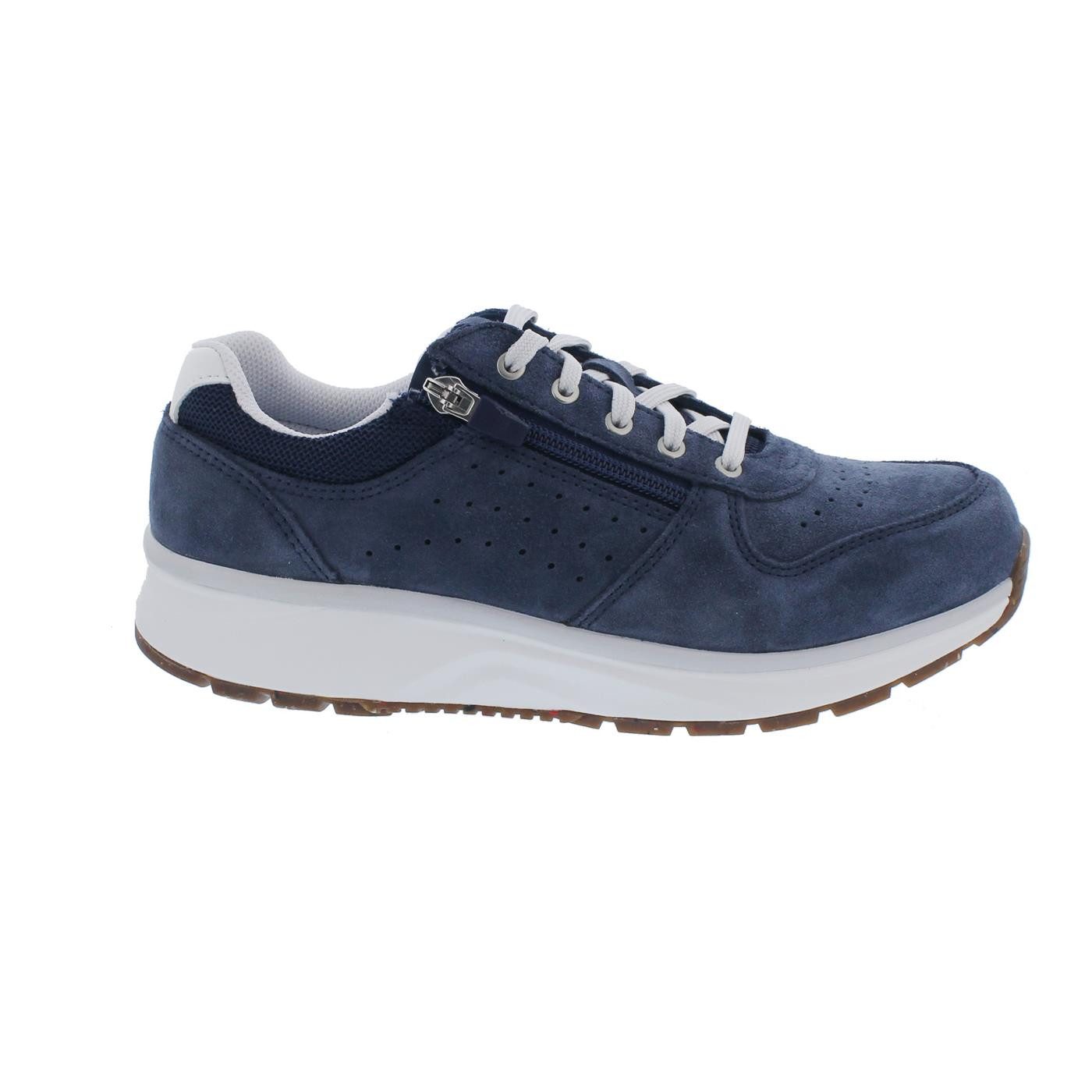 Joya Joya Dynamo Zip W Dark Blue II, Veloursleder / Textile, ACTIVE-Sohle, Schnürschuh