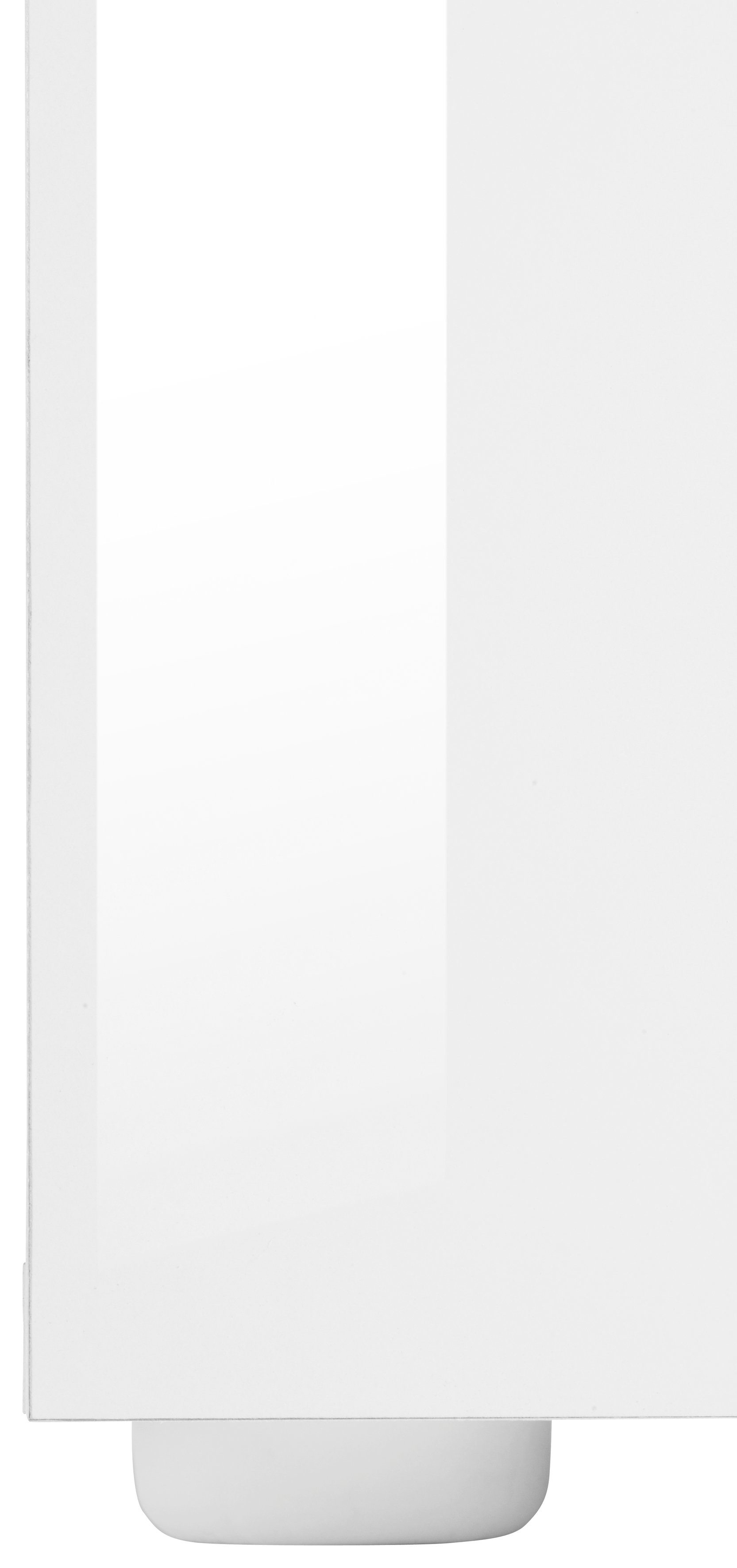 borchardt | Kommode matt/weiß 93 weiß Breite cm Möbel Hochglanz Rova, weiß matt