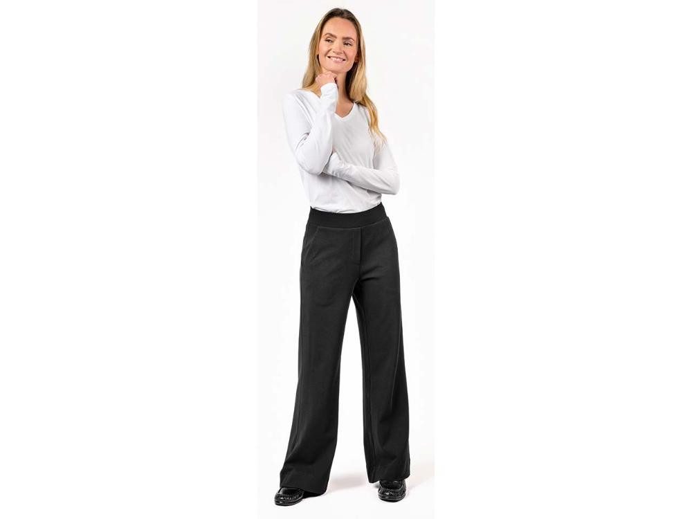 LIVING CRAFTS Stoffhose Living Crafts Bio-Damen-Stoffhose 'TAMINA' mit Sei