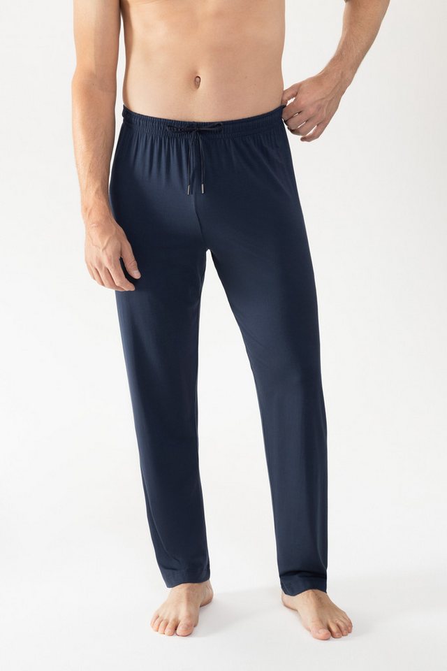Mey Schlafhose Mey Herren Hose lang Serie Jefferson Uni Hose lang (1-tlg)