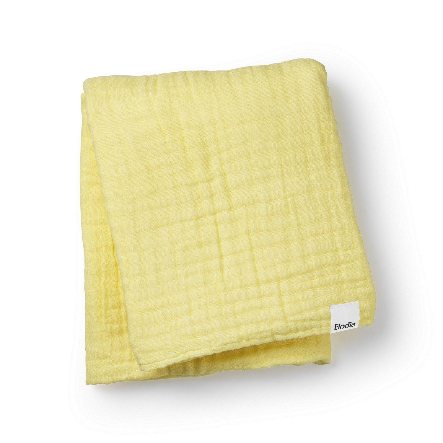 Babydecke Crinkled Blanket - Sunny Day Yellow, Elodie