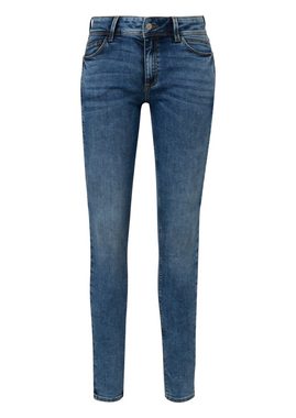 QS 5-Pocket-Jeans mit Washed-Optik