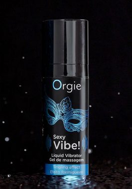 Orgie Stimulationsgel Sexy Vibe! Liquid Vibrator Intimgel mit Vibrations- und Kribbeleffekt