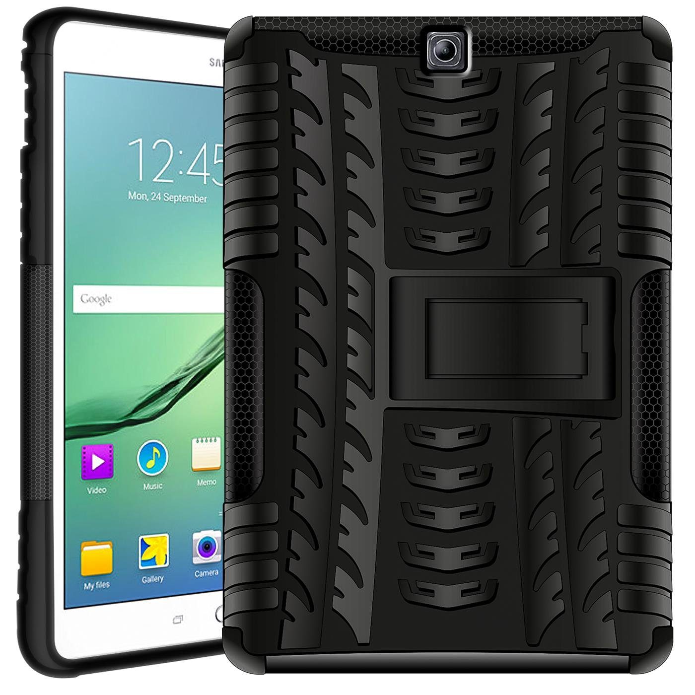 CoolGadget Tablet-Hülle Hybrid Outdoor Hülle für Samsung Galaxy Tab S2 9,7  Zoll, Hülle massiv Outdoor Schutzhülle für Samsung Tab S2 Tablet Case
