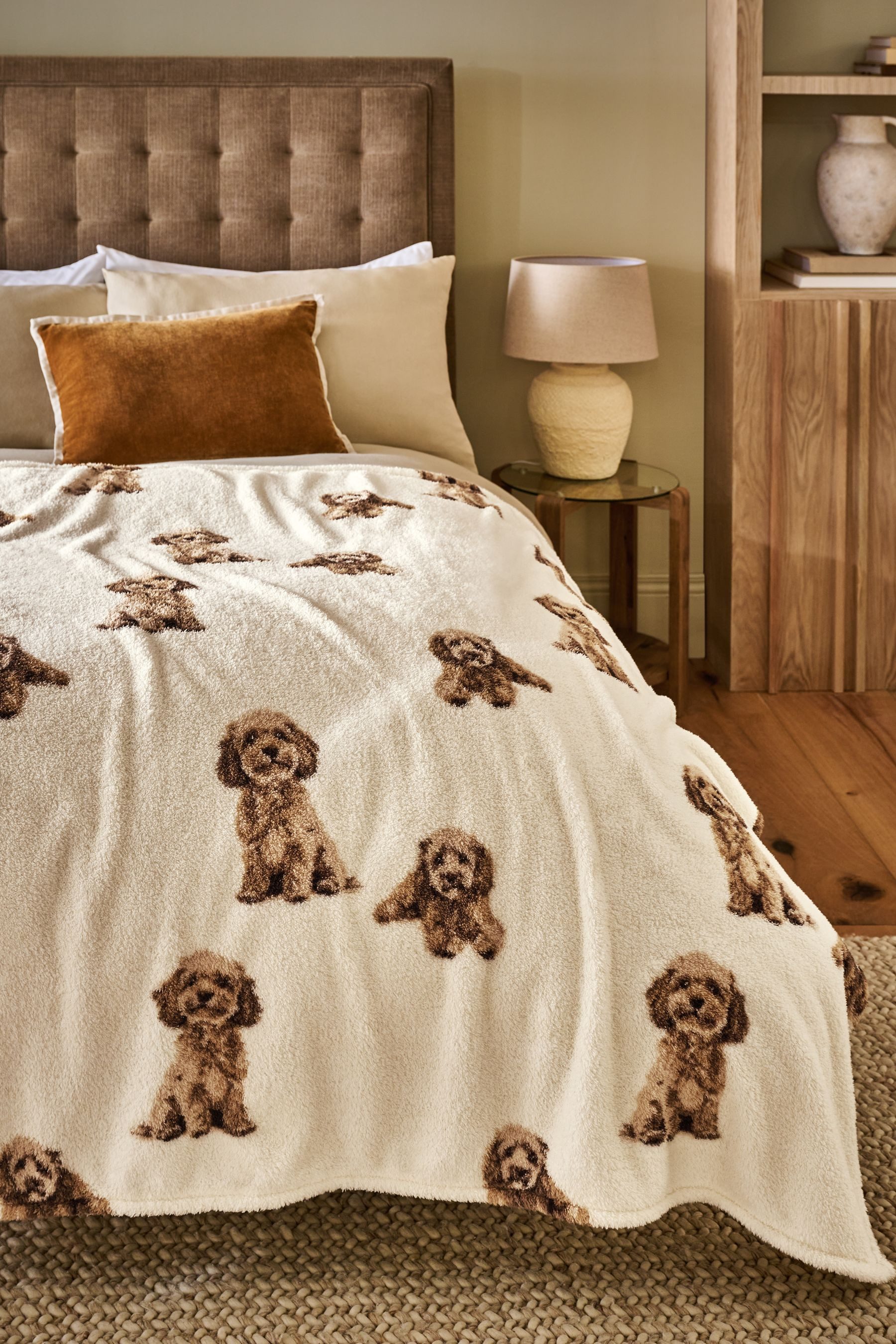 Wohndecke Fleece-Decke Cockapoo Charlie, Next