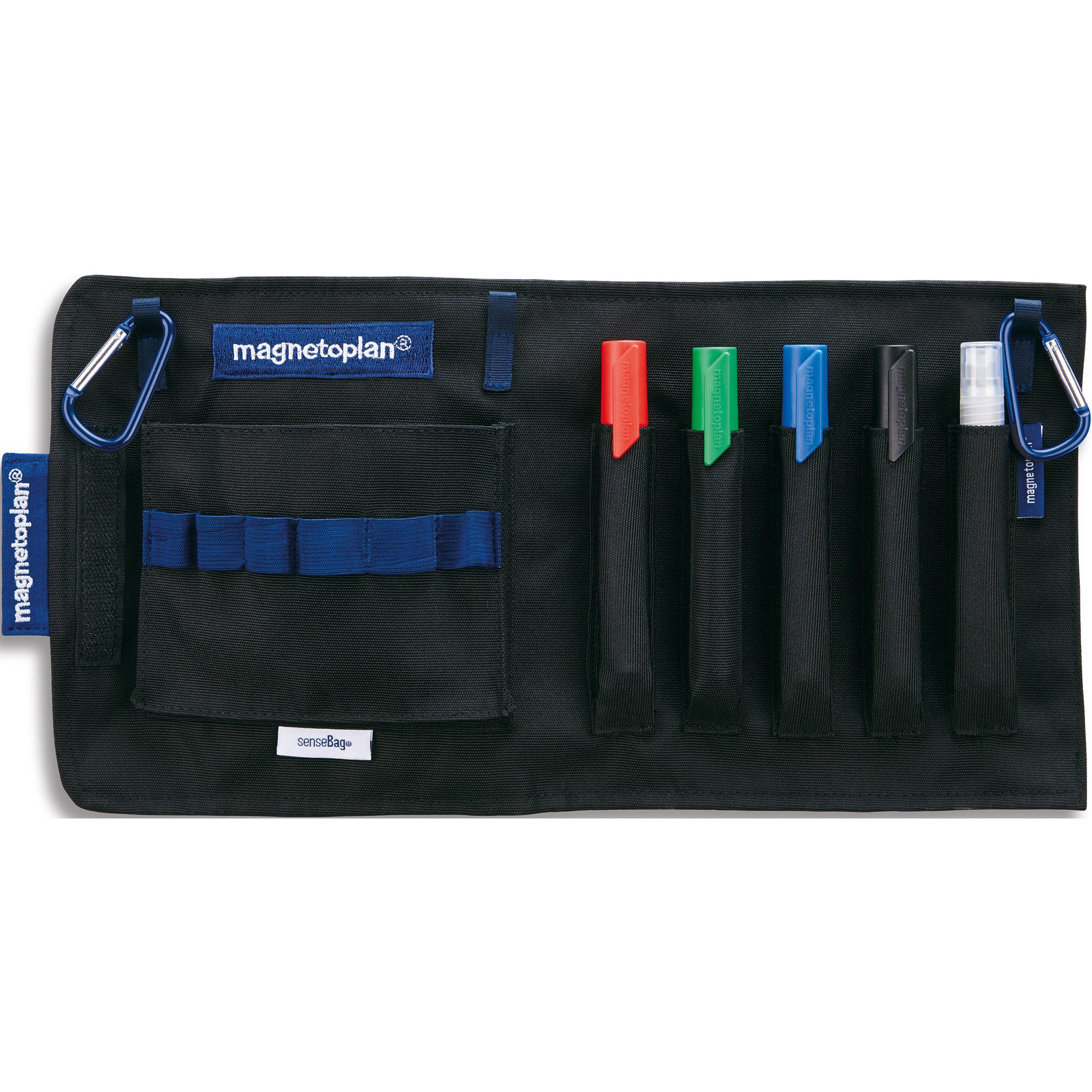 magnetoplan® Moderationskoffer Moderationstasche Action Wallet 11121 gefüllt