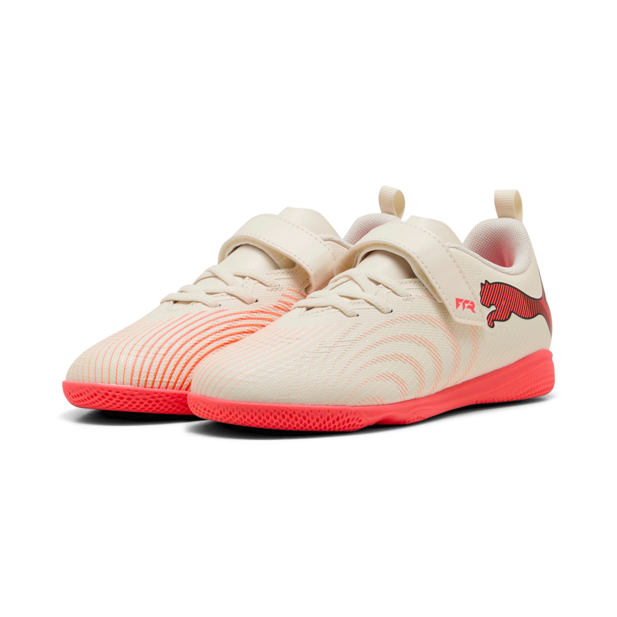 PUMA FUTURE 9 PLAY IT V Jr BRIGHT WHITE Fußballschuh