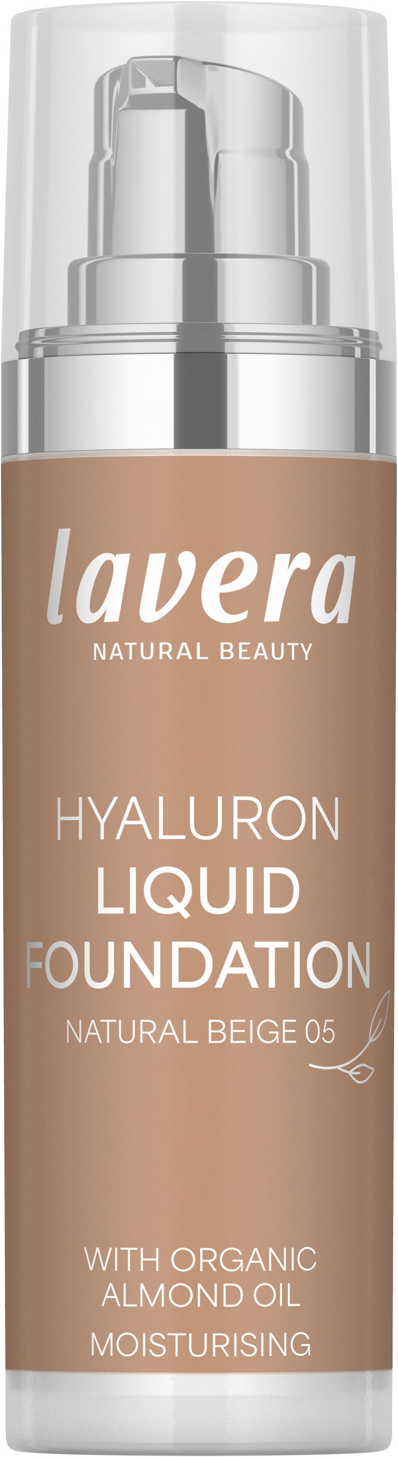 lavera Foundation Hyaluron Liquid Foundation -Cool Beige 4.5-