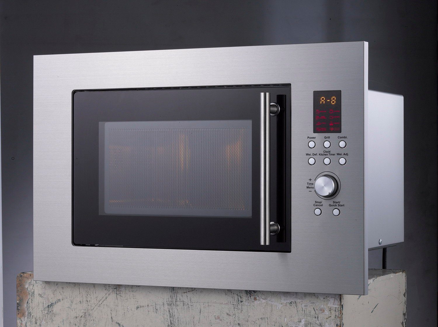 PKM Einbau-Mikrowelle, Grill, 23,00 l