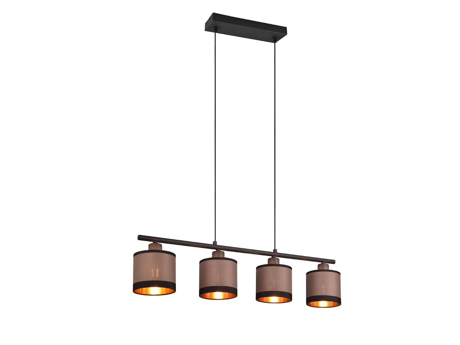 Reality Leuchten LED Pendelleuchte, LED wechselbar, warmweiß, Balken-pendel günstig online kaufen