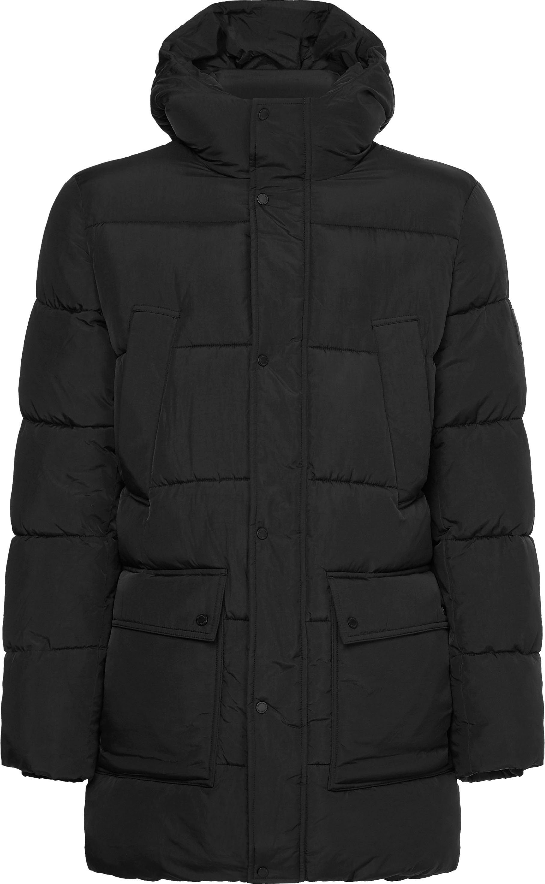 Calvin Klein mit black ck Parka Stehkragen