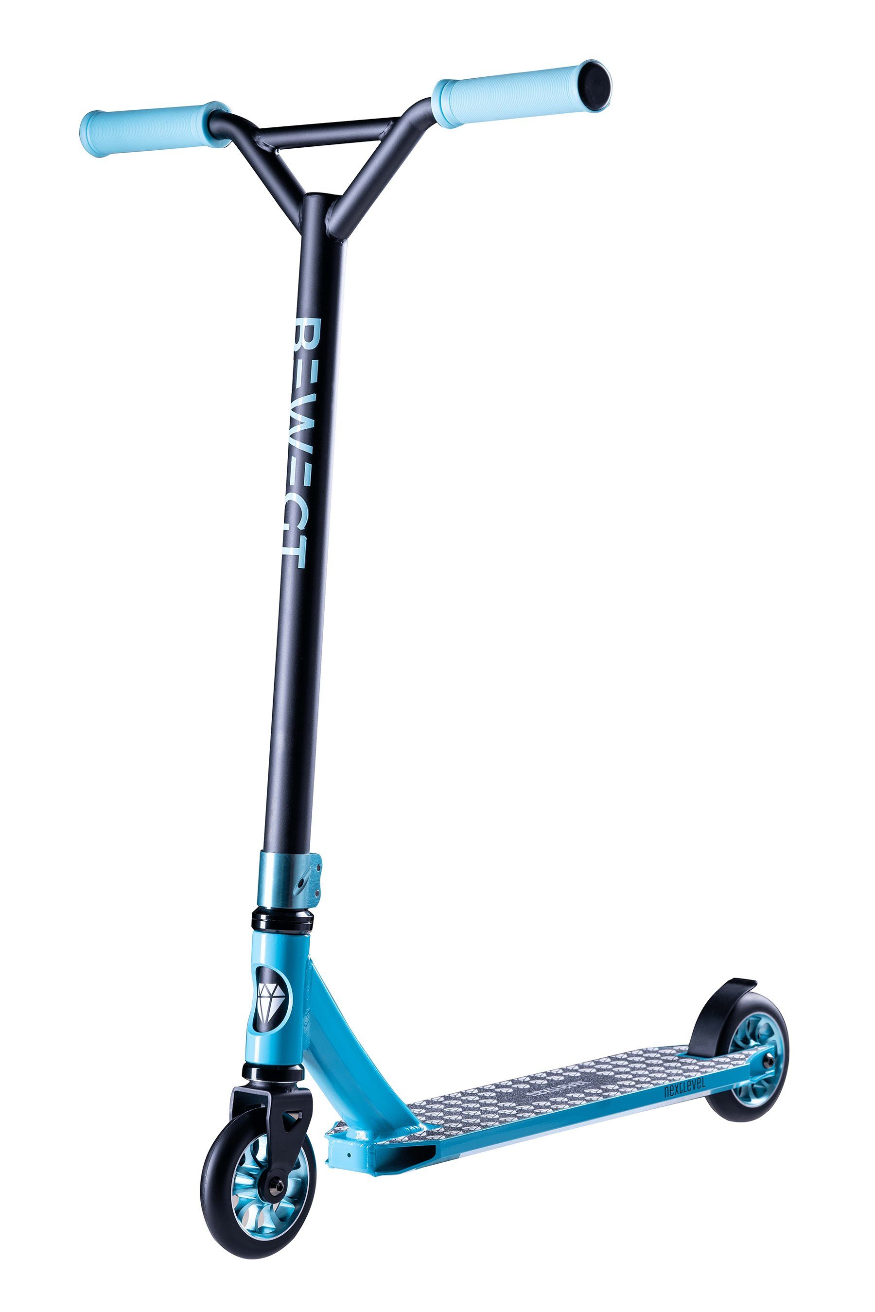 BEWEGT Stuntscooter BEWEGT - Stuntscooter Next Level Tteal Black matt
