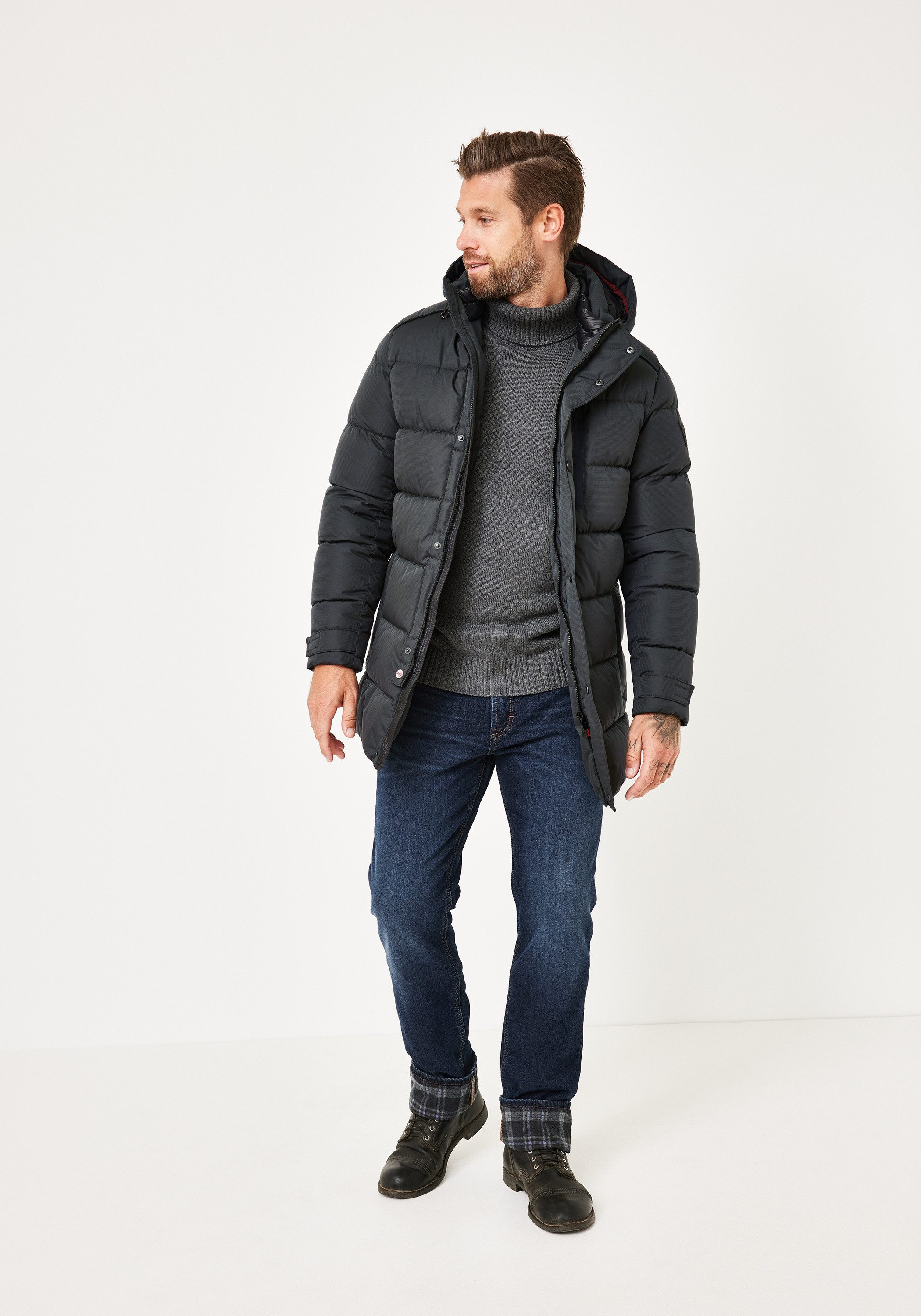 Redpoint Parka ZODIAC Regular Fit Winter Parka mit abnehmbarer Kapuze