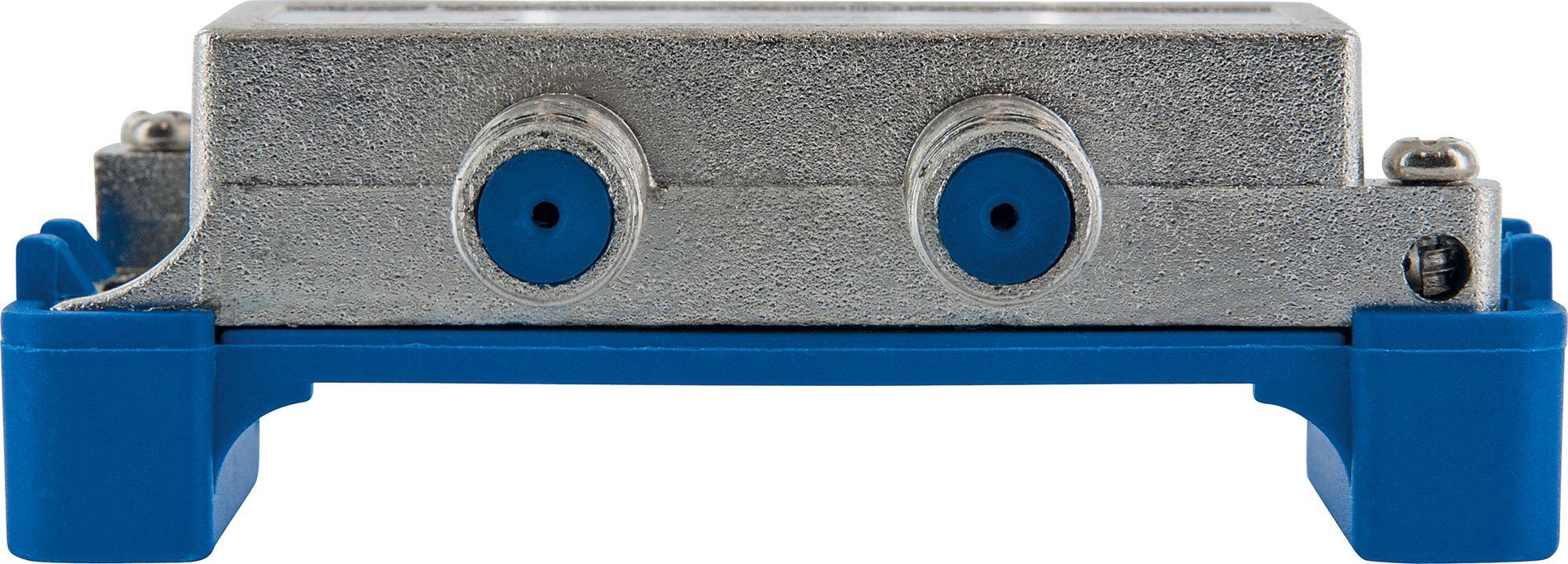 Schwaiger SAT-Verteiler 719505 (verteilt ein Single auf vier Teilnehmer), f?r Kabel-, Antennen- und Satellitenanlagen