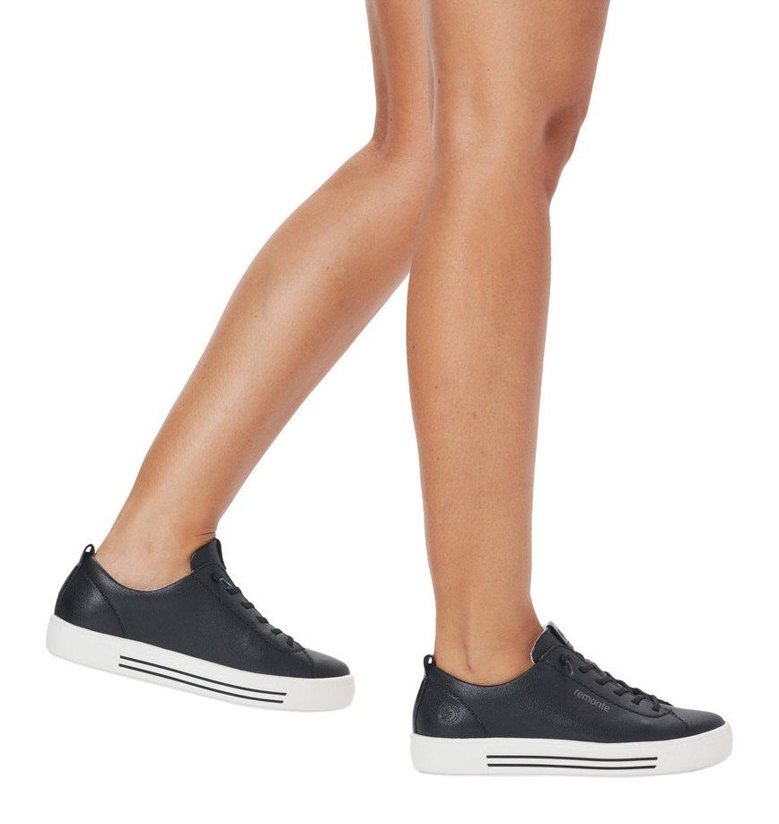 Remonte Slip-On Sneaker mit leichter Laufsohle schwarz