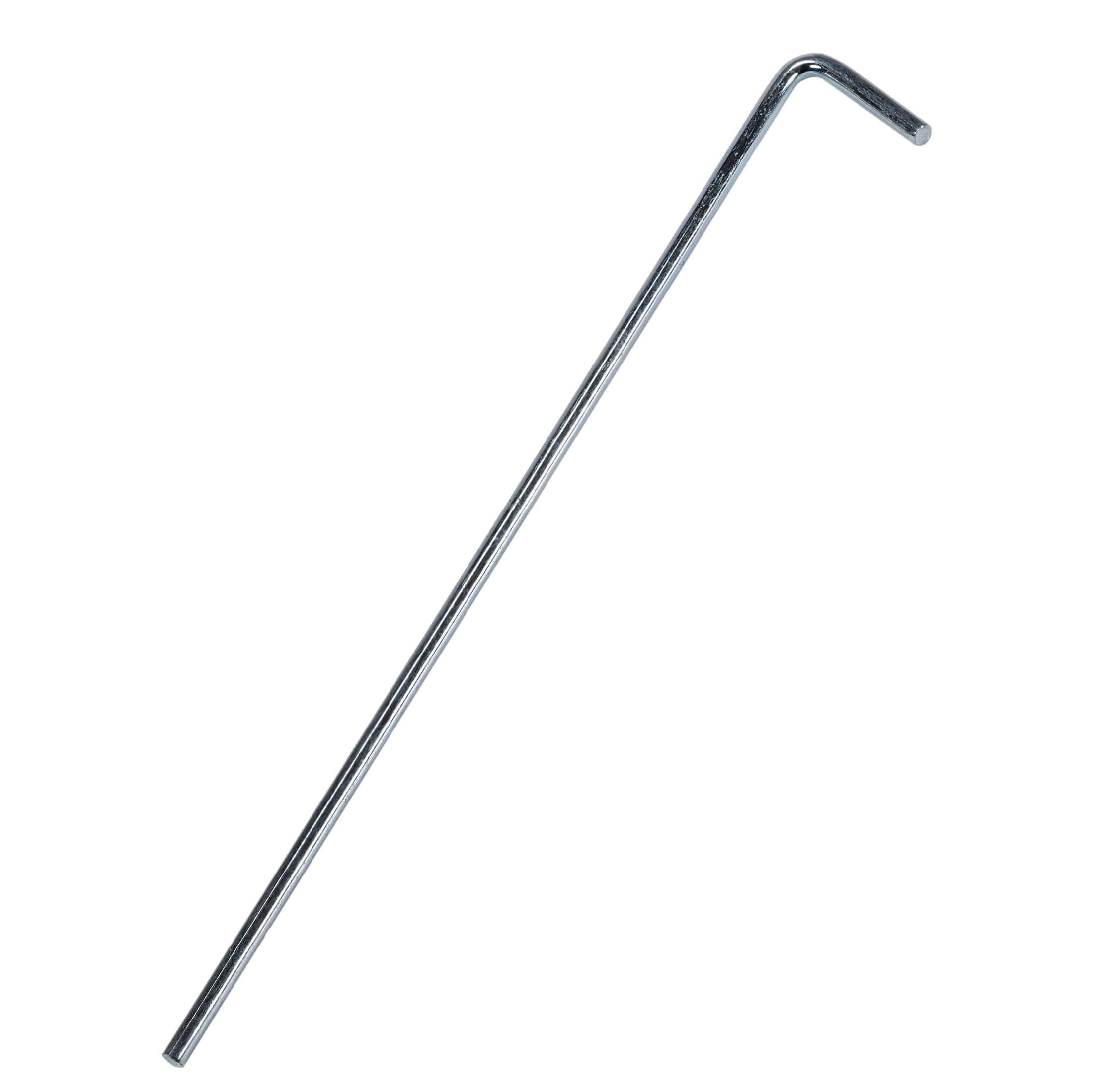 Work-it Zelthering Zeltheringe Set 12 Stück Stahlheringe mit Haken Camping Hering, (12-St), Stahl verzinkt, mit Haken, 25x190x4mm, 12 Stück