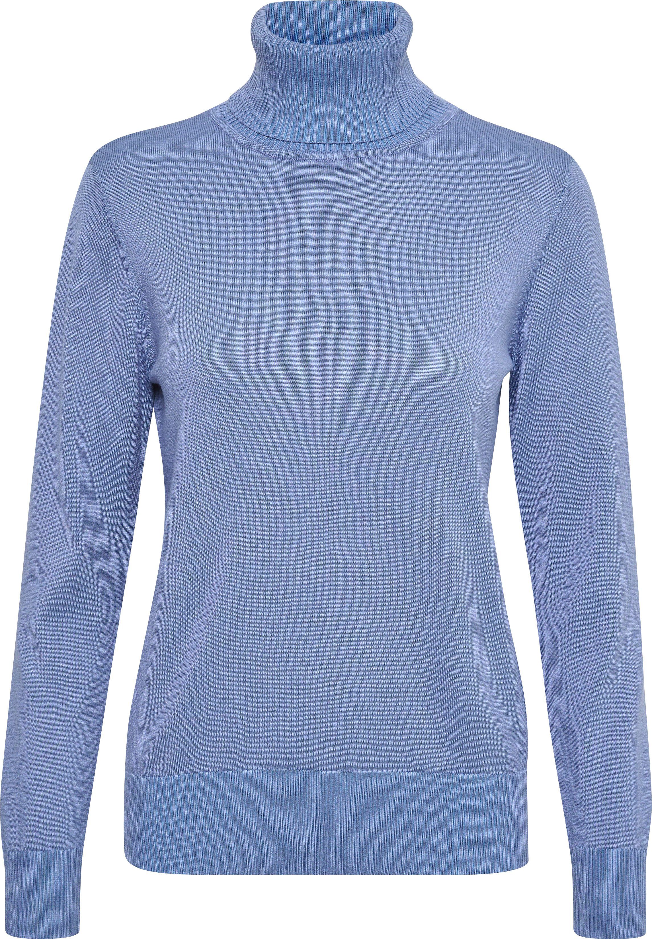 Saint Tropez Rollkragenpullover Pullover Blue Colony J2046, Rollneck MilaSZ