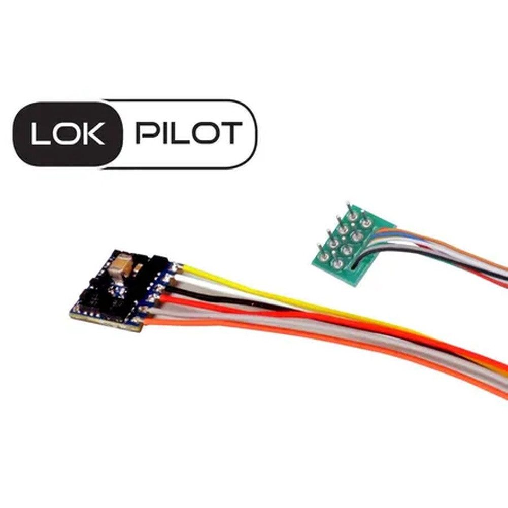 ESU Modelleisenbahn-Werkzeug ESU TT N 59810 Decoder LokPilot 5 micro DCC/MM/SX, 8-pin NEM652 Di...