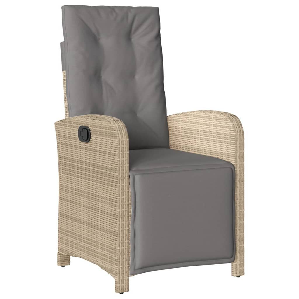 vidaXL Gartensessel, Outdoor Sessel mit Fußteil günstig online kaufen